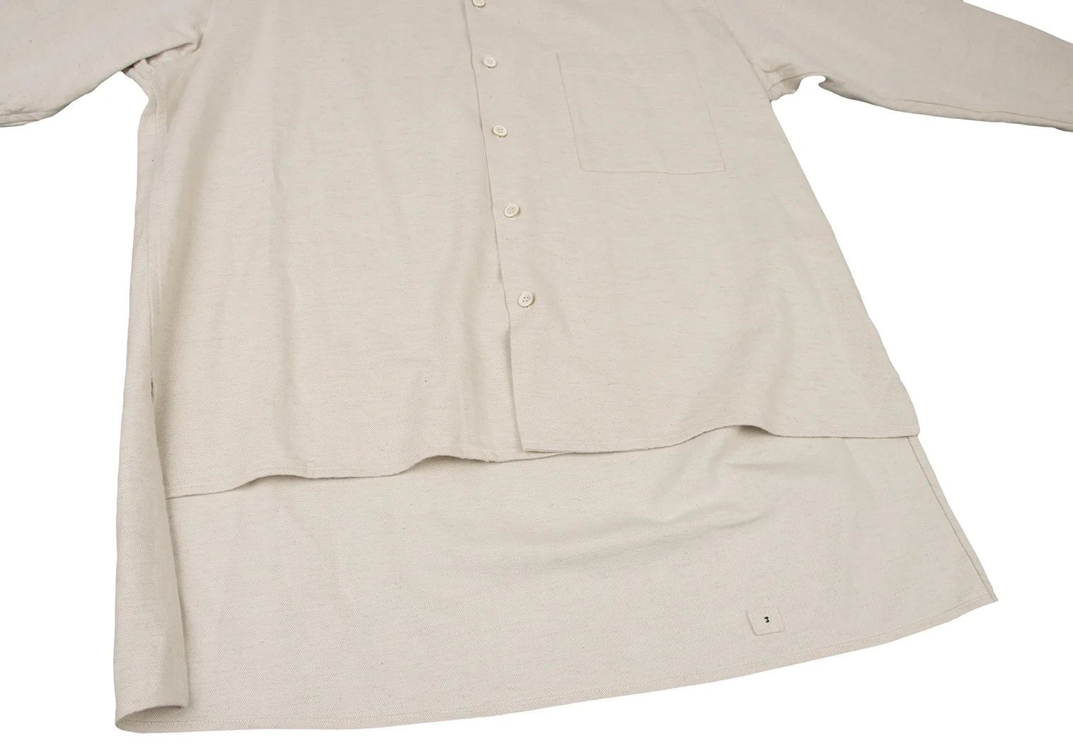 Yohji Yamamoto Yohji Yamamoto Patch Pocket Back Long Shirt Size US L / EU 52-54 / 3 - 9 Thumbnail