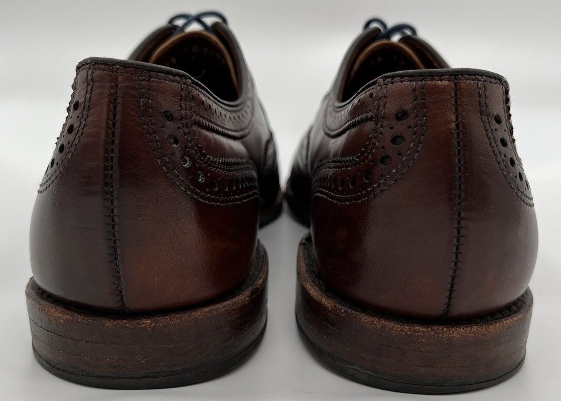 Allen Edmonds Allen Edmonds "STRAND" Cap-Toe Brown Leather Oxford Mens 13C Size US 13 / EU 46 - 4 Thumbnail