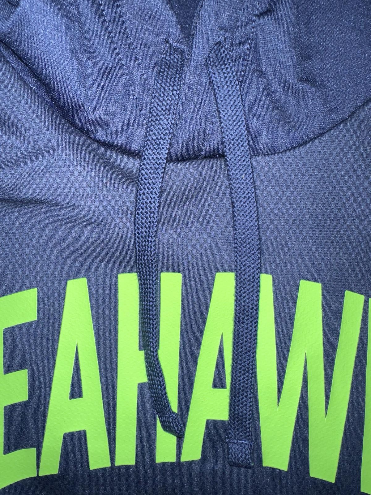 Nike Nike Men’s College Navy Seattle Seahawks Sideline Athletic Arch Pullover Hoodie Size US M / EU 48-50 / 2 - 3 Thumbnail