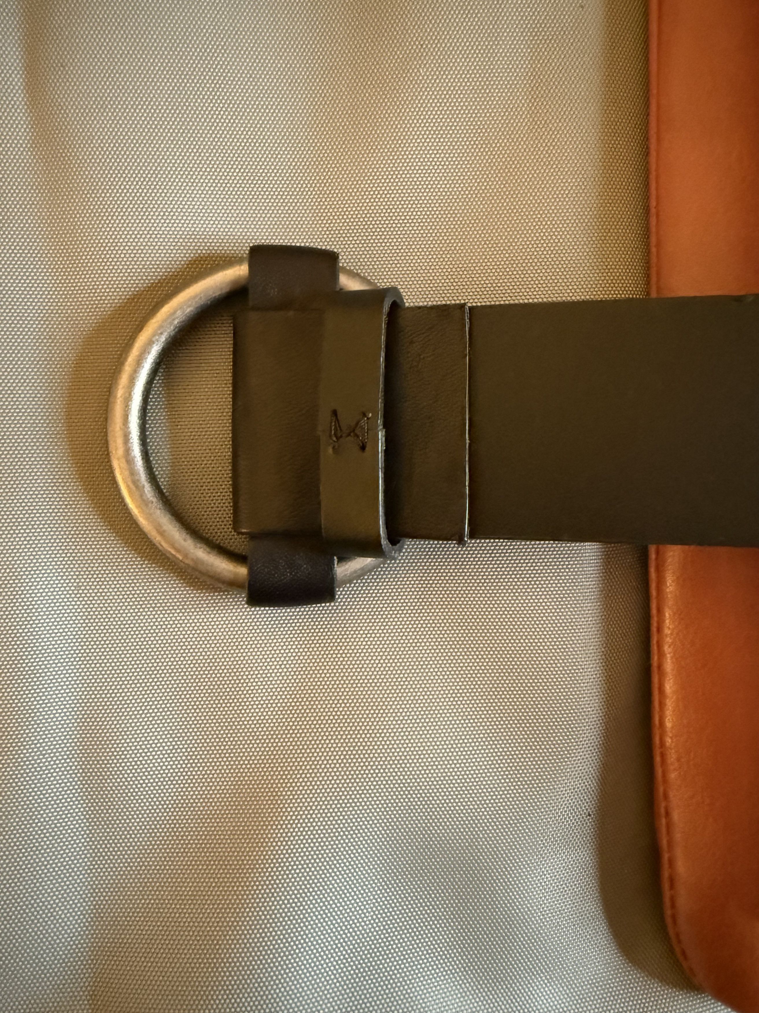 Officine Generale Coveted Rare $300 OFFICINE GENERALE Leather Belt Size ONE SIZE - 24 Thumbnail