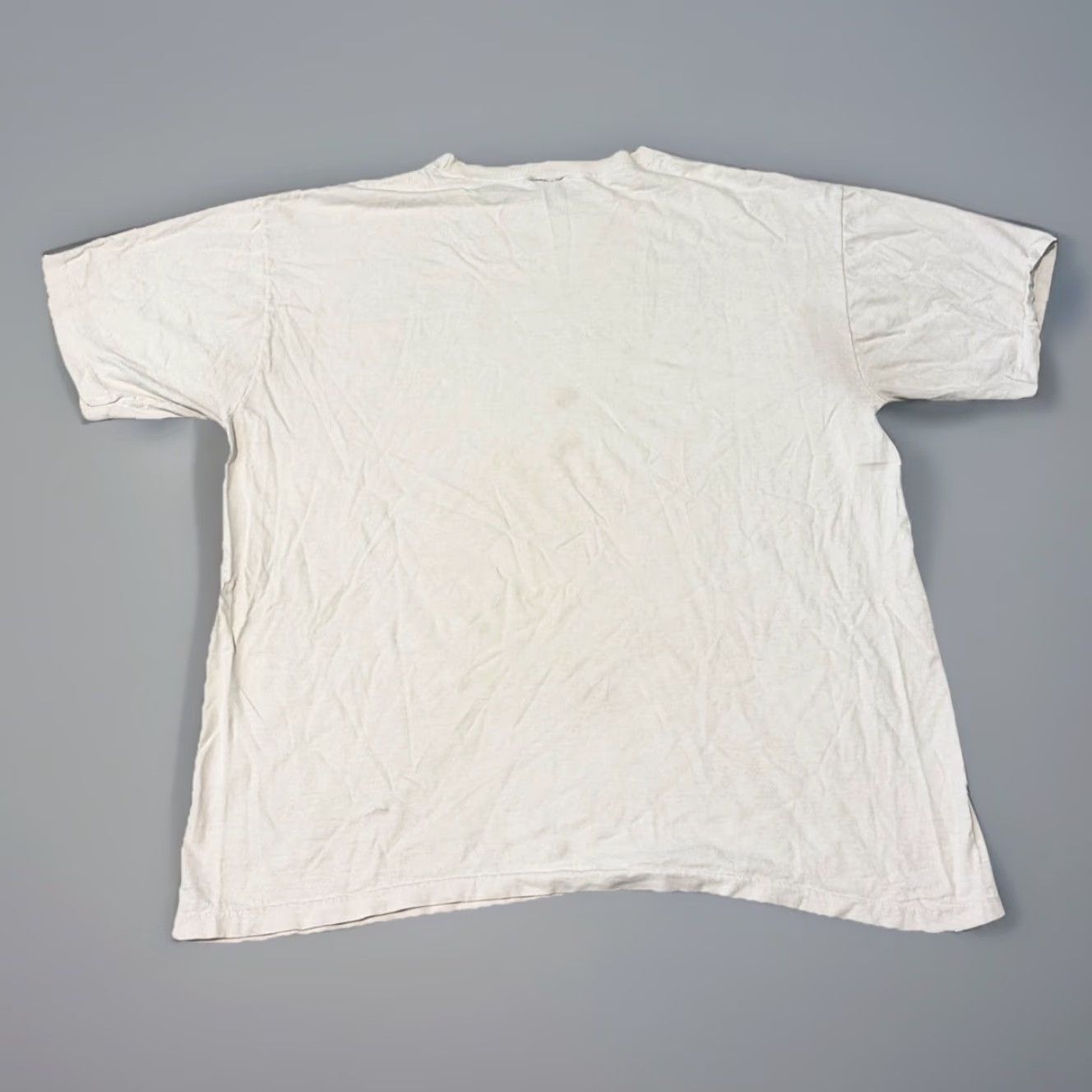 Vintage VINTAGE ECSU T-Shirt MV Sport XL Men 90s White Shirts Men Size US XL / EU 56 / 4 - 2 Thumbnail
