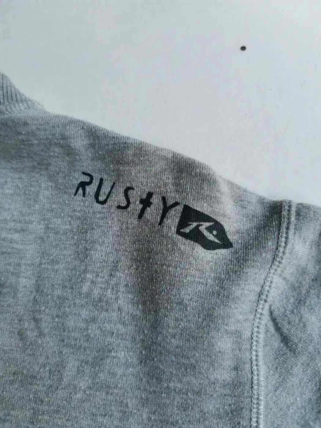 Rusty Vintage Rusty Big Logo Sweatshirt Size US L / EU 52-54 / 3 - 12 Thumbnail