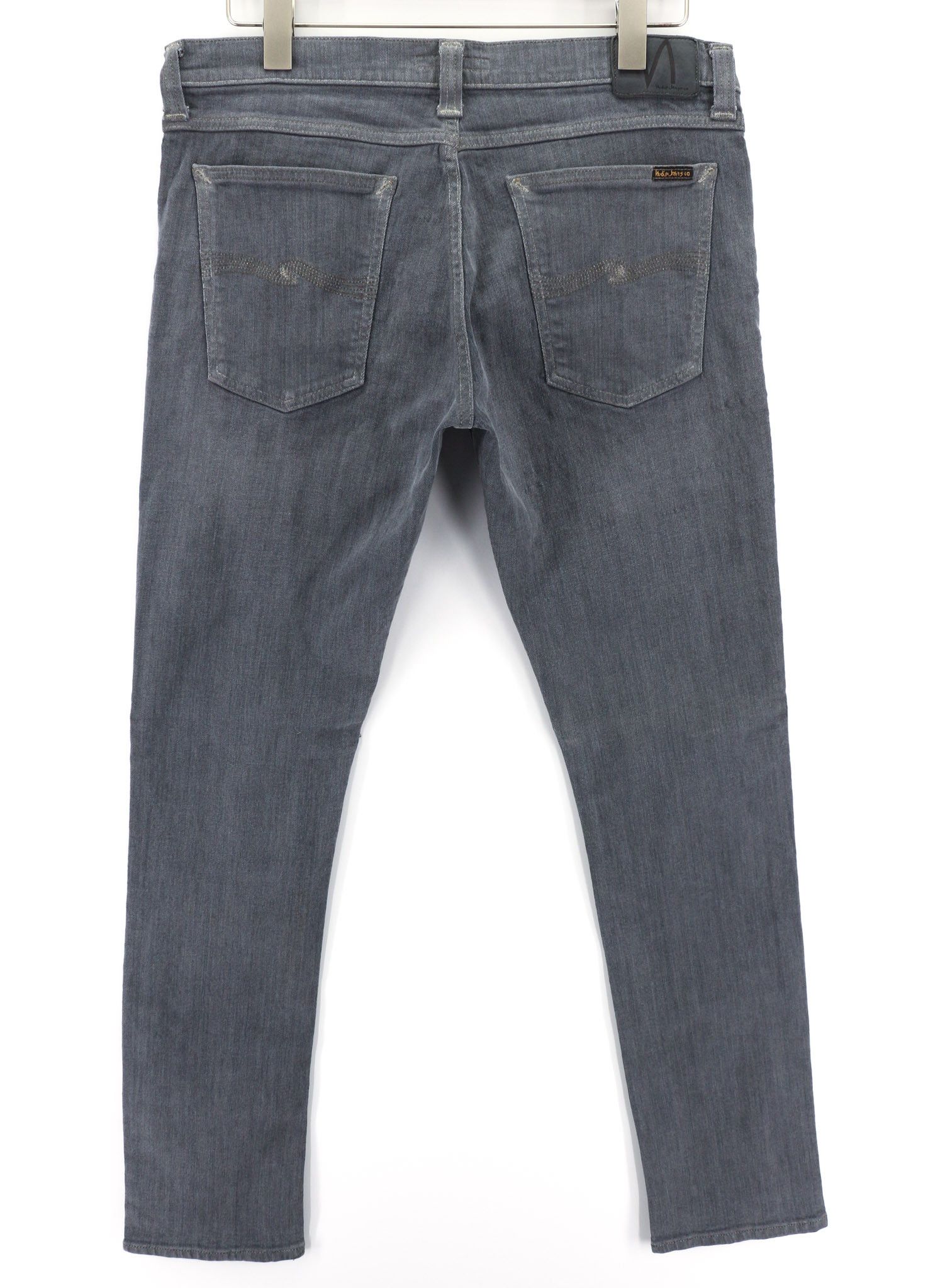 Nudie Jeans TIGHT LONG JOHN W34/L34 Organic Charcoal Logo Fit 80696 Size US 34 / EU 50 - 2 Thumbnail