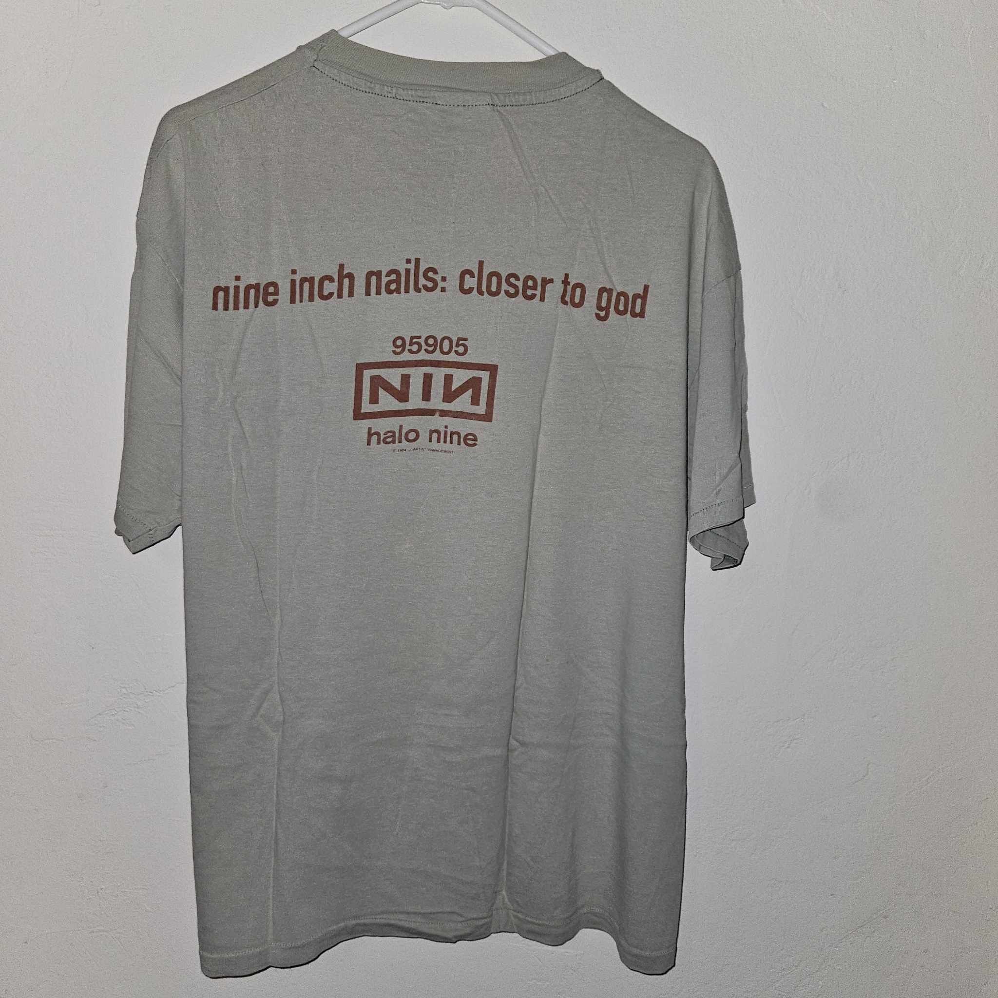 Other RARE Vintage 1994 Nine Inch Nails Closer to God (Halo 9) XL Size US XL / EU 56 / 4 - 2 Thumbnail