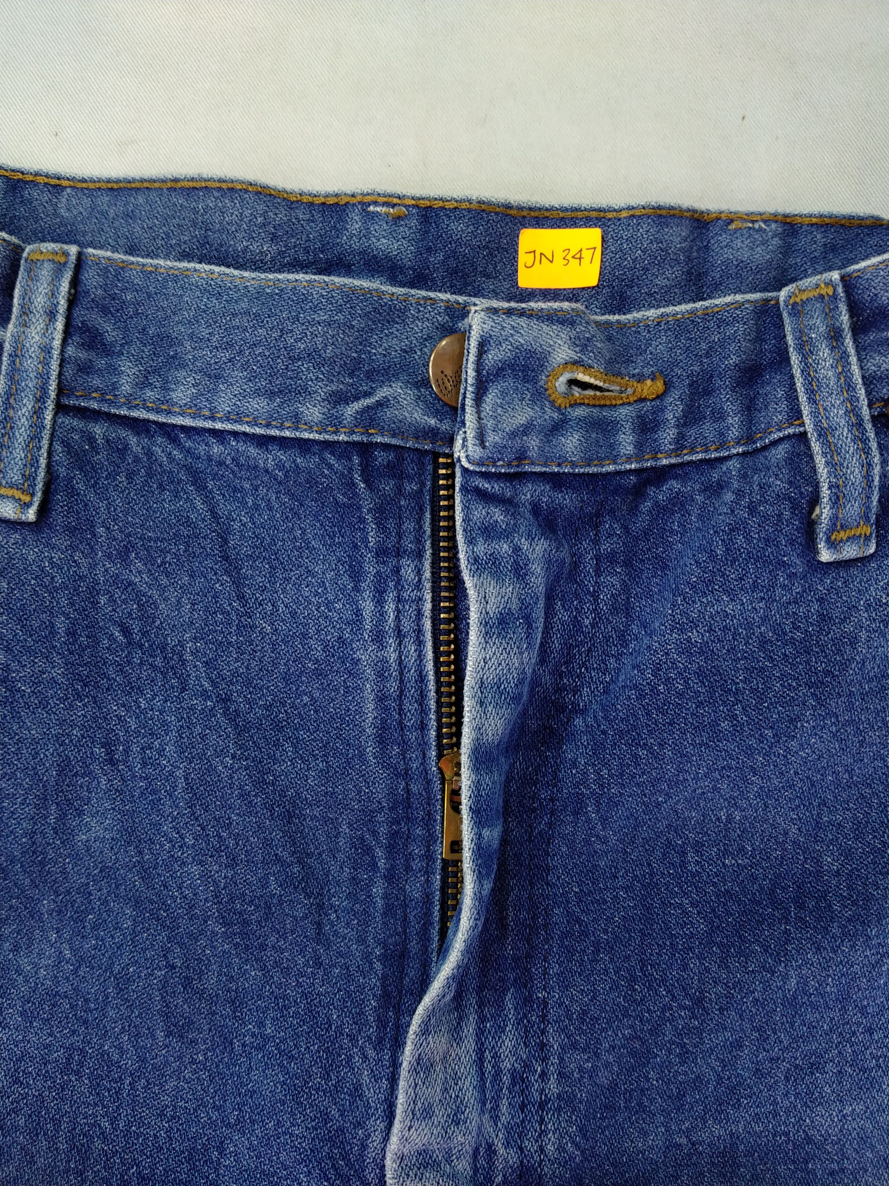 Vintage Distressed Wrangler Denim 34x35.5 -JN347 Size US 34 / EU 50 - 7 Thumbnail