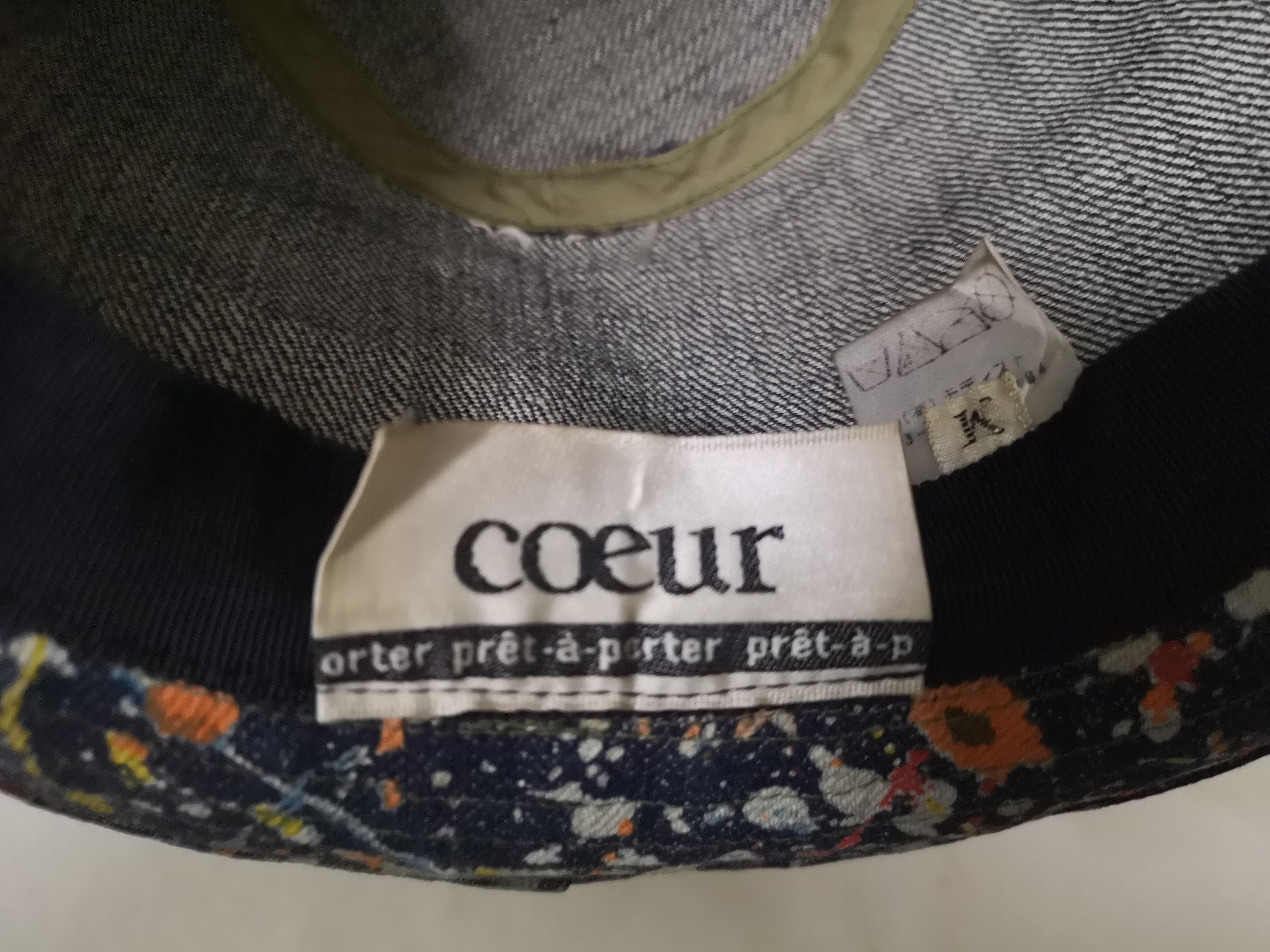 Coeur × KIJIMA TAKAYUKI Vintage Coeur Kijima Takayuki Denim Bucket Hat Size ONE SIZE - 5 Thumbnail