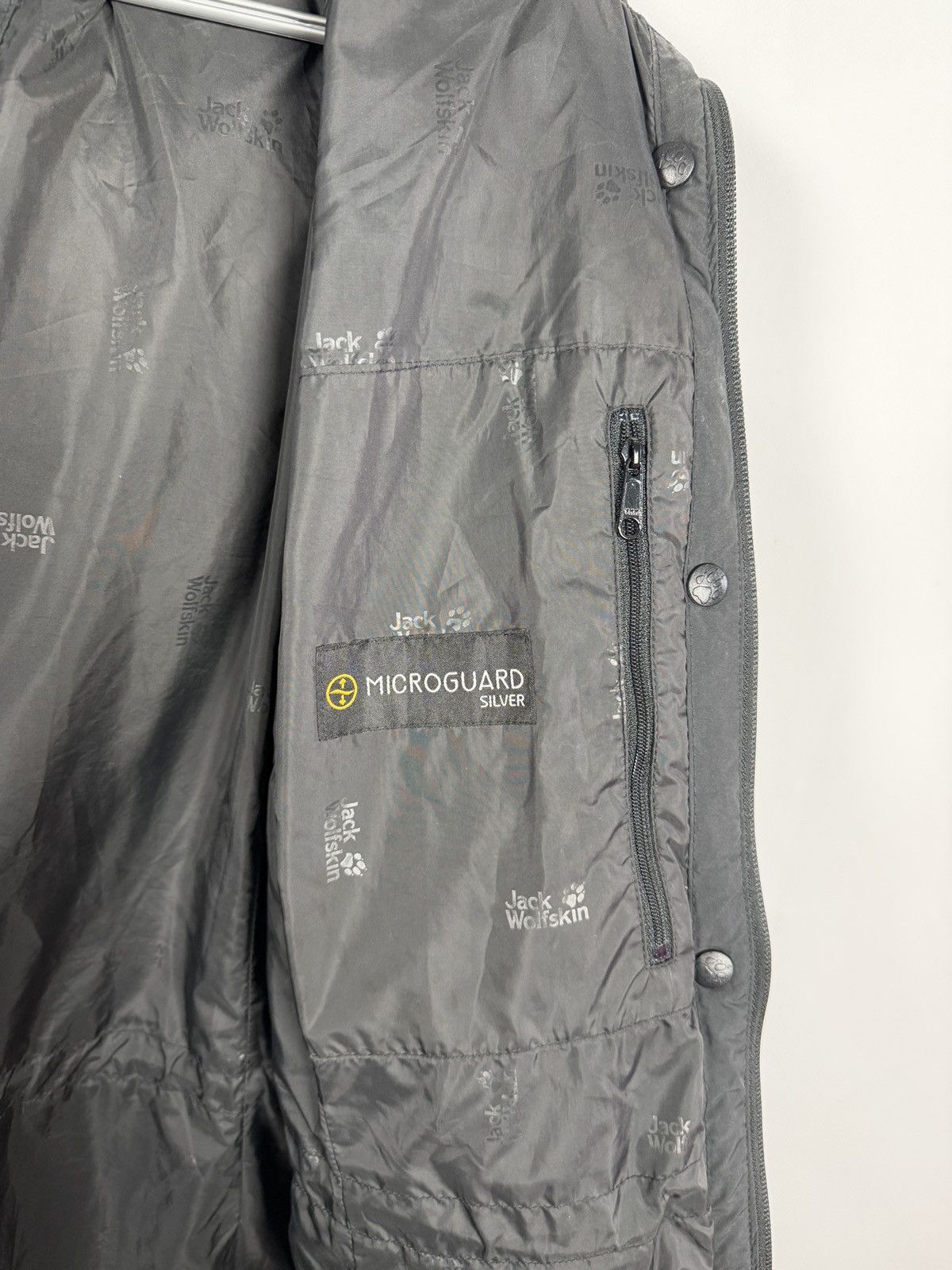 Jack Wolfskin Jack Wolfskin Microguard Outdoor Jacket Stormlock Parka Sz L Size L / US 10 / IT 46 - 8 Thumbnail