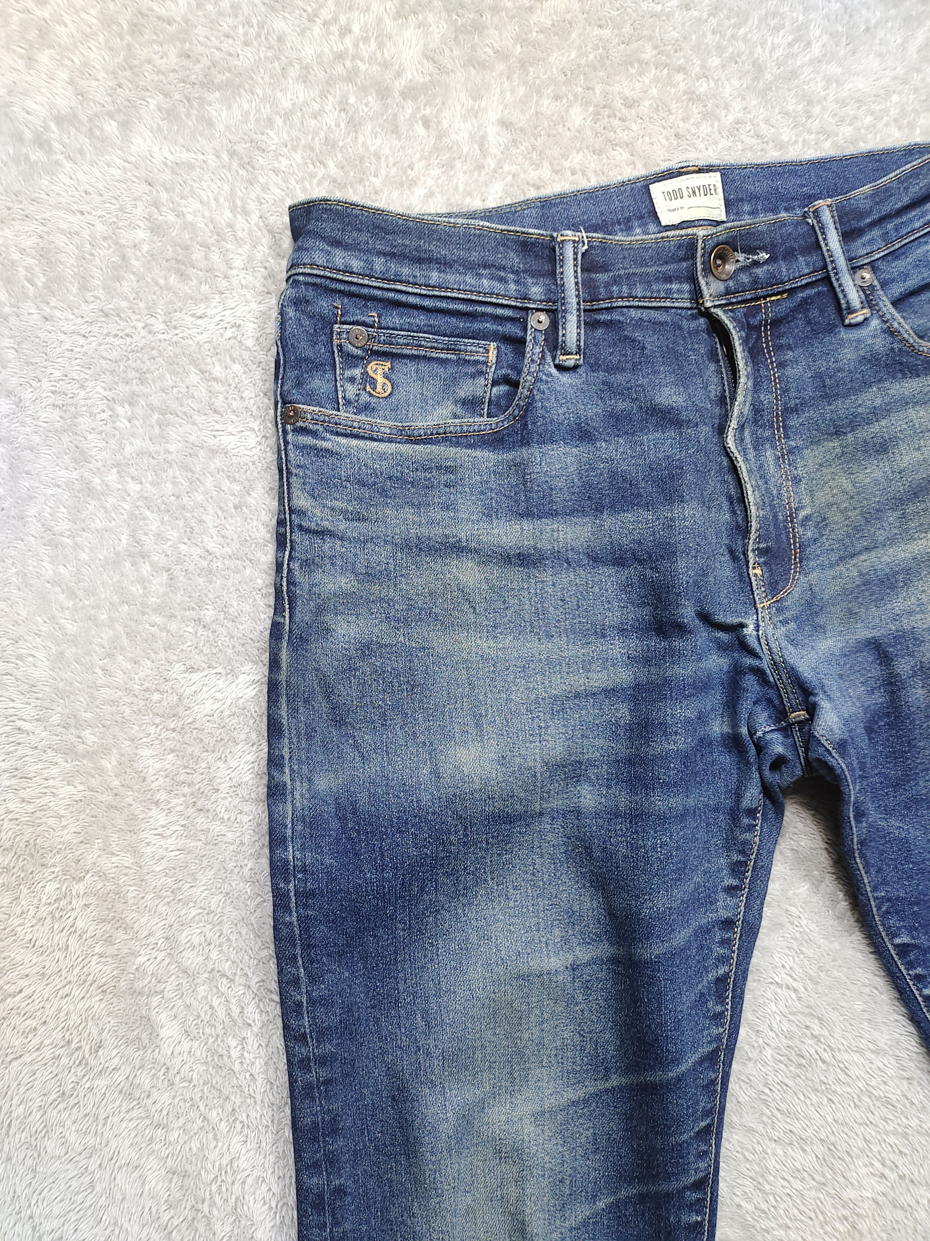 Jean TOOD SNYDER STRETCH 5 POCKET JEANS Size US 31 - 4 Thumbnail