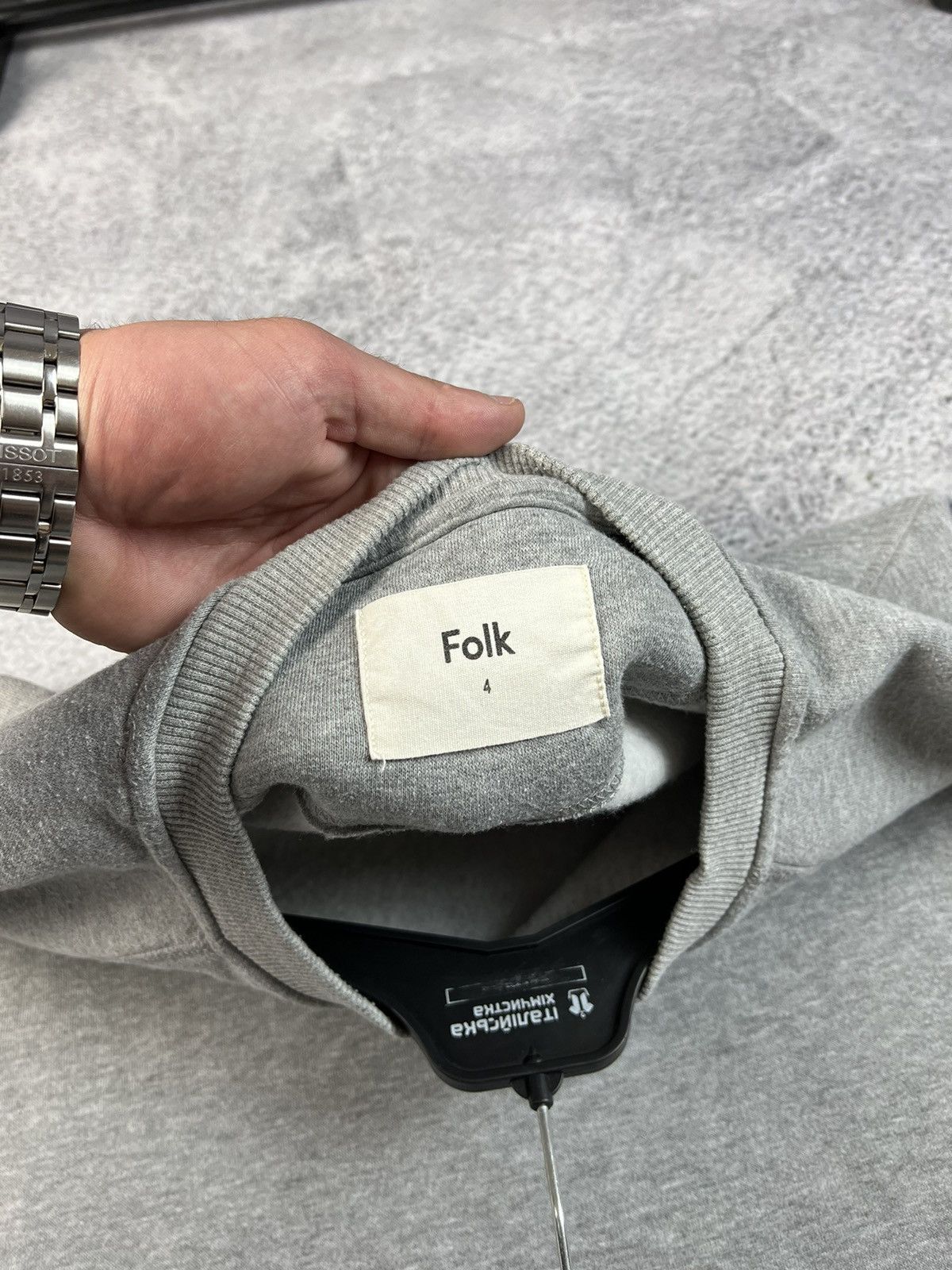 Folk Folk small logo sweatshirt Size US M / EU 48-50 / 2 - 6 Thumbnail