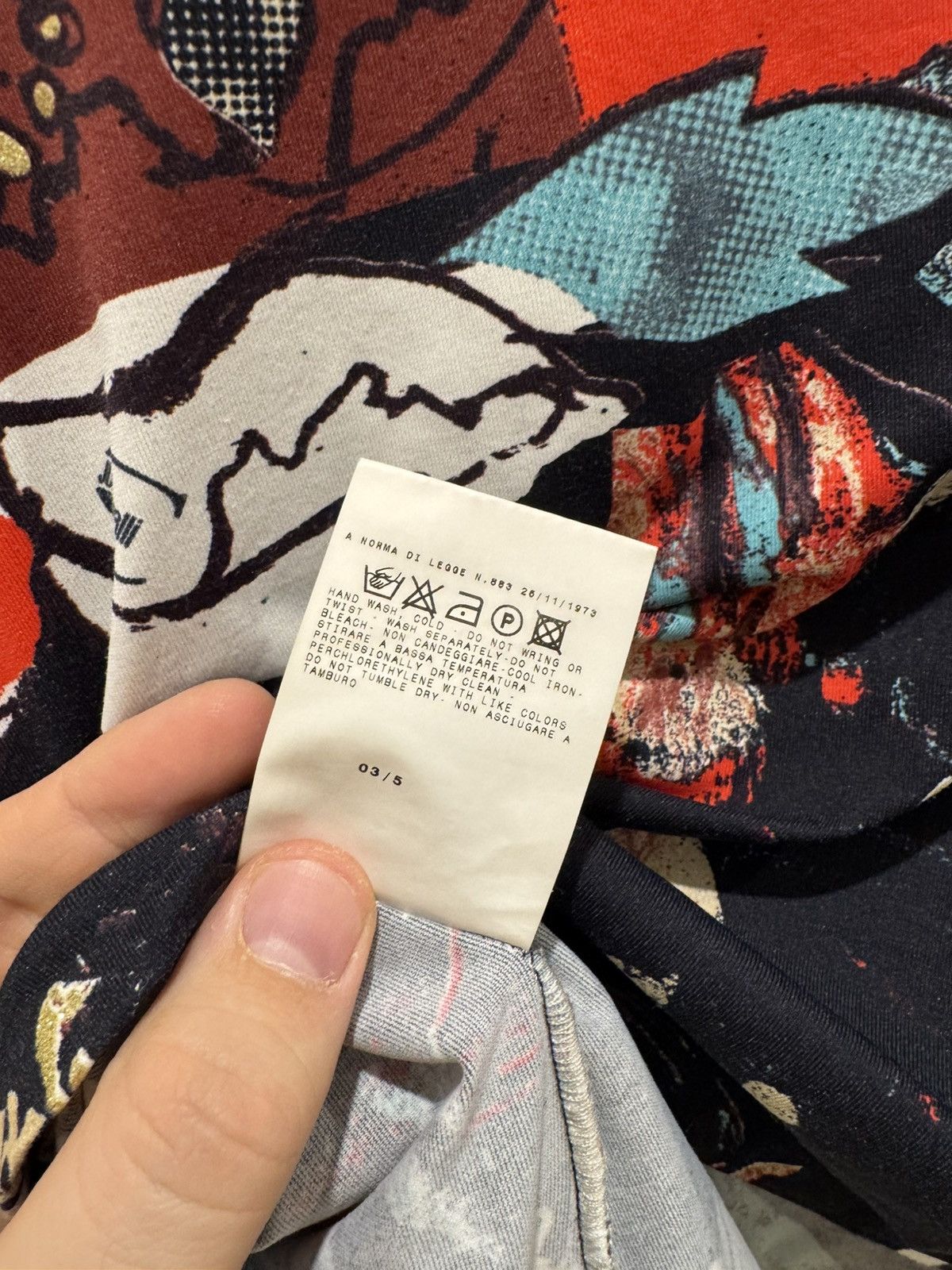 Japanese Brand × Just Cavalli × Vintage Vintage Rare Just Roberto Cavalli Geisha print blouse long Size L / US 10 / IT 46 - 11 Thumbnail