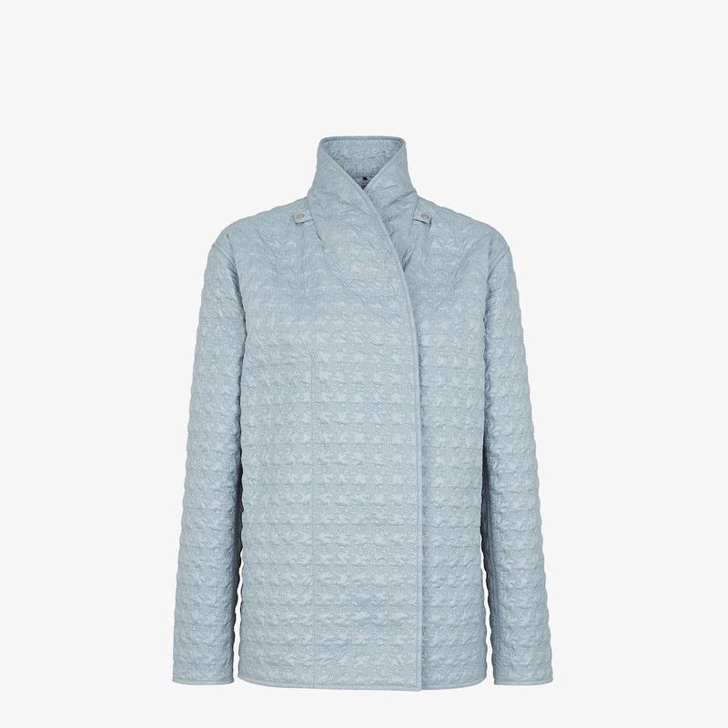 Fendi o1s1wg110226 Jacket in Sky Blue Size XS / US 0-2 / IT 36-38 - 5 Thumbnail