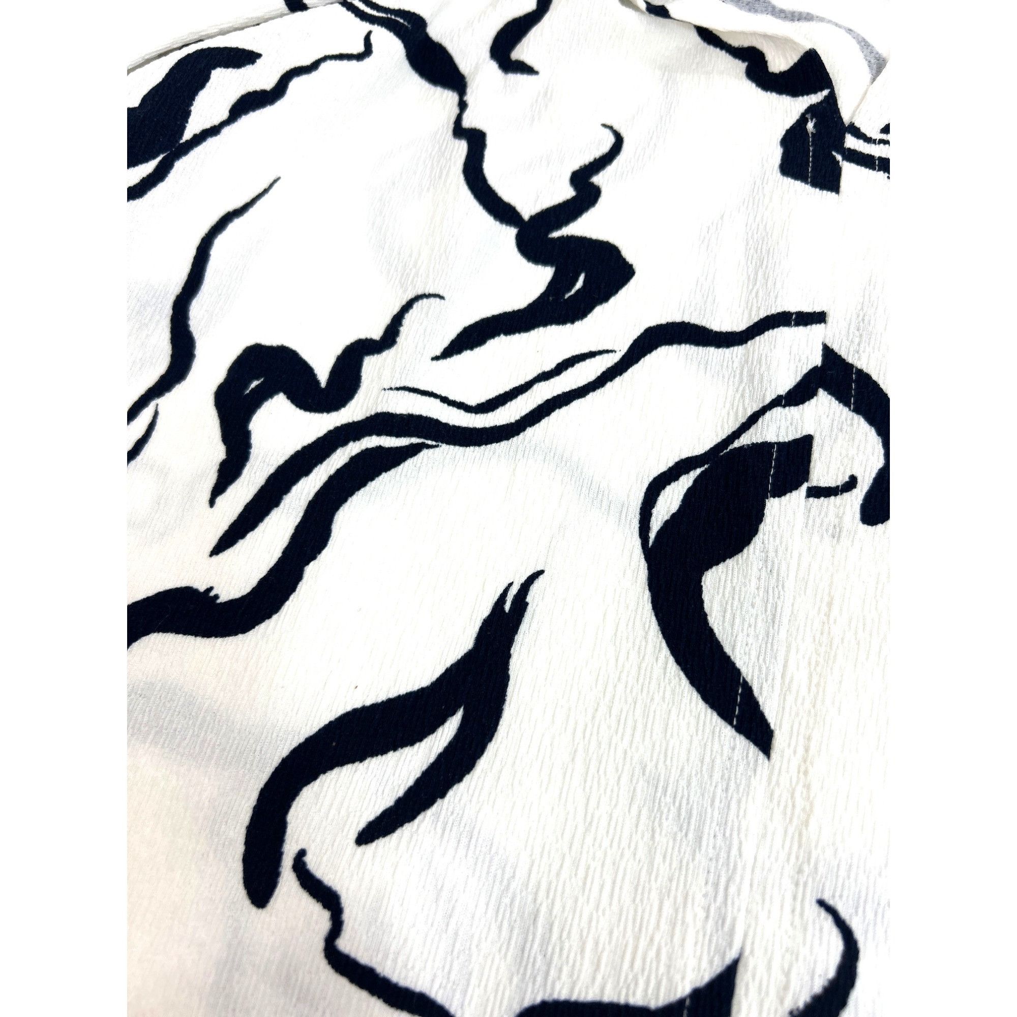 Other FDJ French Dressing Jeans Tunic Top XL White Navy Abstract P Size XL / US 12-14 / IT 48-50 - 11 Thumbnail