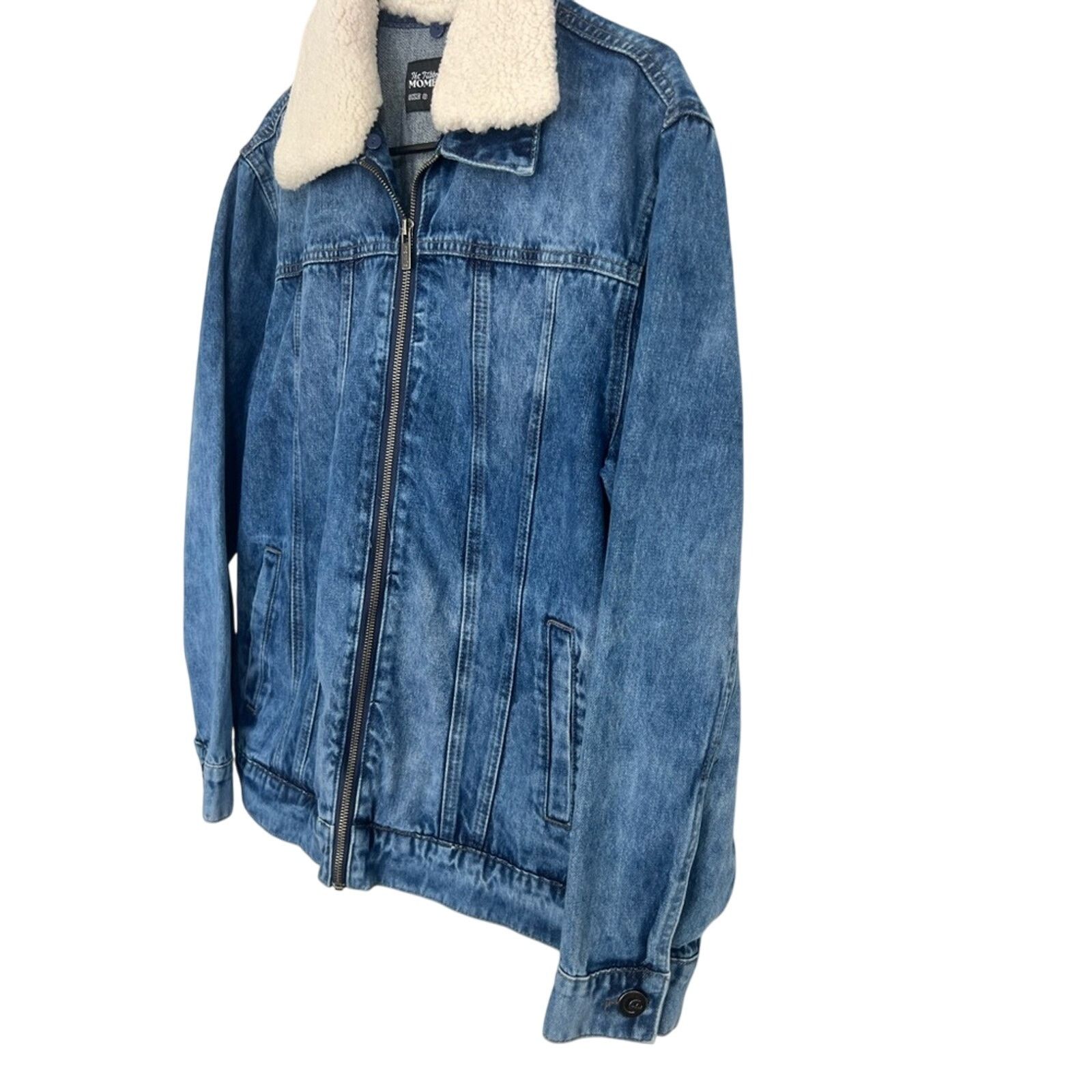 REVOLVE Revolt The Tubbo Moment Unisex By The Sea Jean Jacket CLEAN Size S / US 4 / IT 40 - 3 Thumbnail