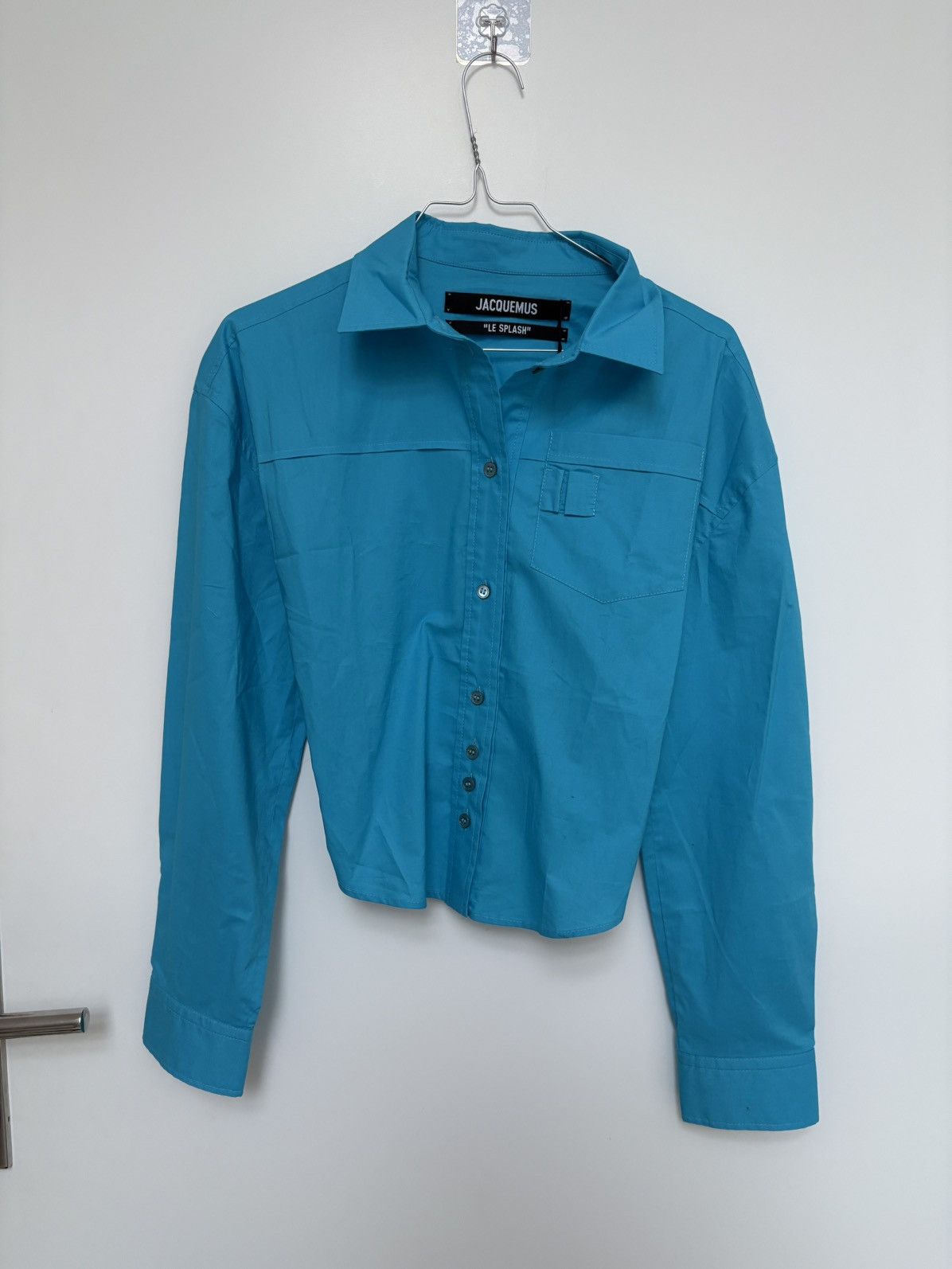 Jacquemus Jacquemus “Le Splash” cropped shirt Size XS / US 0-2 / IT 36-38 - 3 Thumbnail