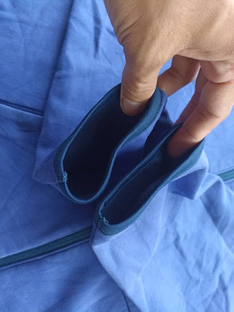 Japanese Brand × Uniqlo Uniqlo blue fleece zipper Hoodie Size US M / EU 48-50 / 2 - 8 Thumbnail