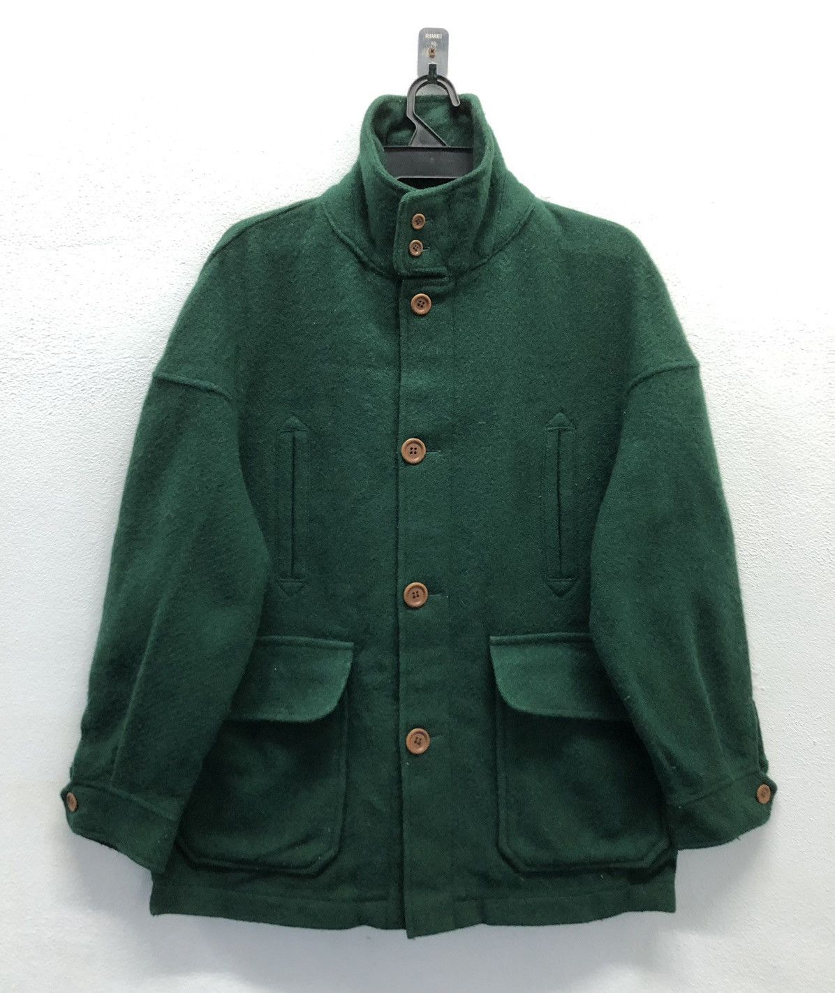Vintage Scene From Van Wool Coat