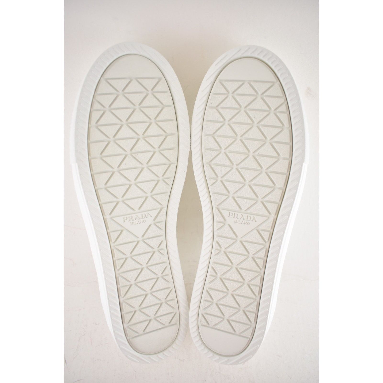Prada Prada Smash Patent Logo Lace Up Flat Low Top Sneaker 40 Size US 10 / IT 40 - 17 Thumbnail