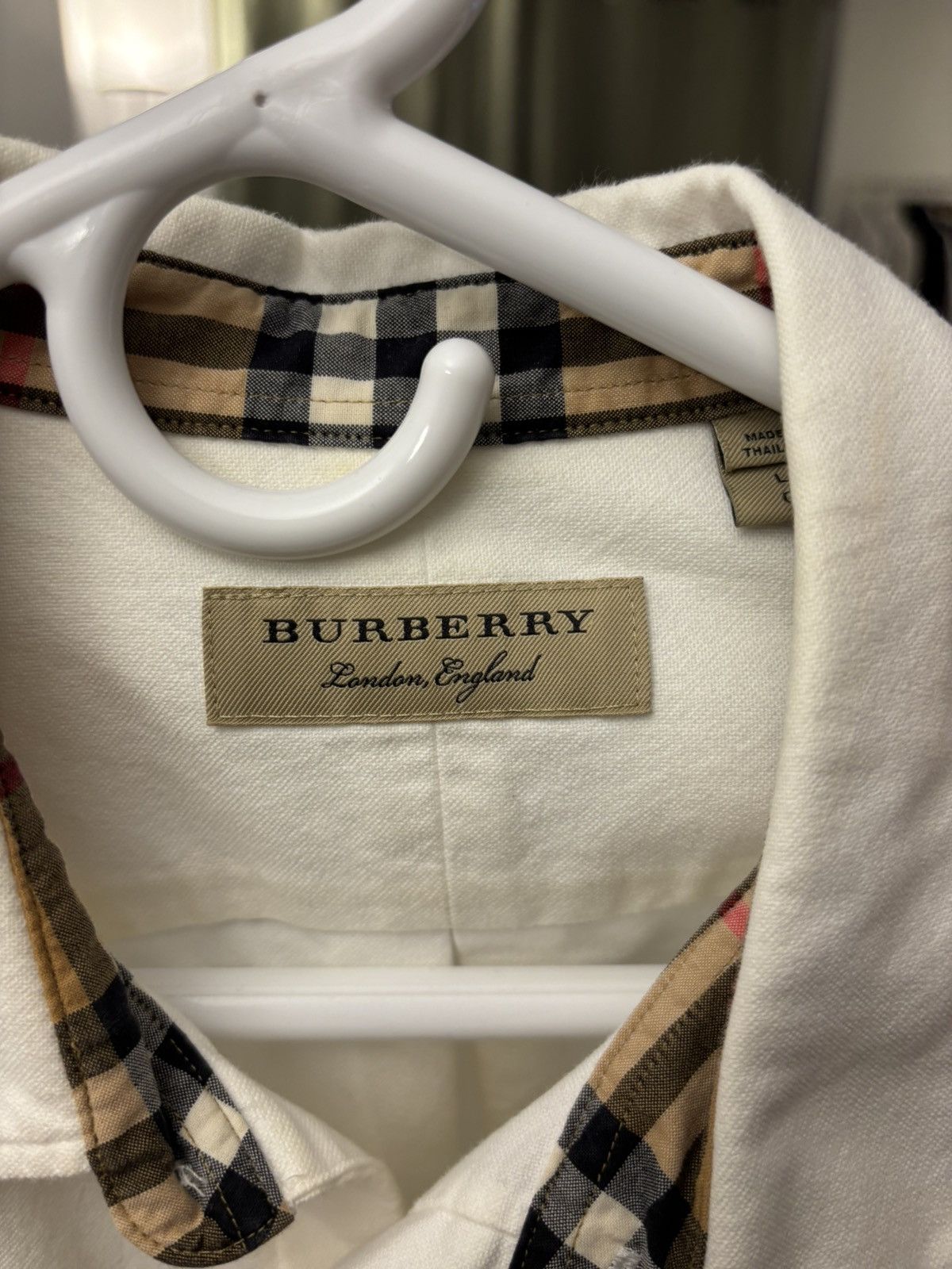 Burberry Burberry cotton shirt Size US L / EU 52-54 / 3 - 3 Thumbnail