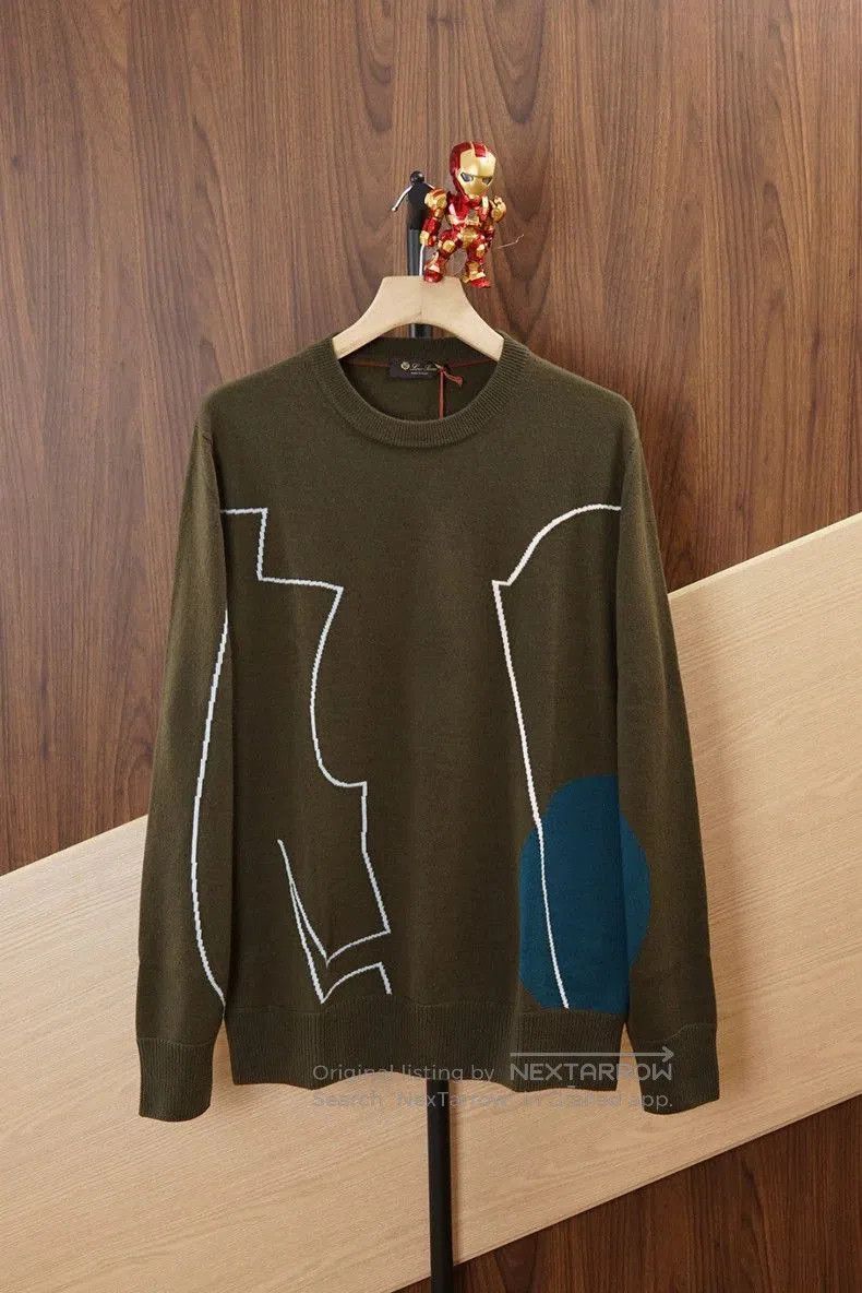 Loro Piana Loro Piana Round Neck Cashmere Sweater. Size US L / EU 52-54 / 3 - 1 Thumbnail