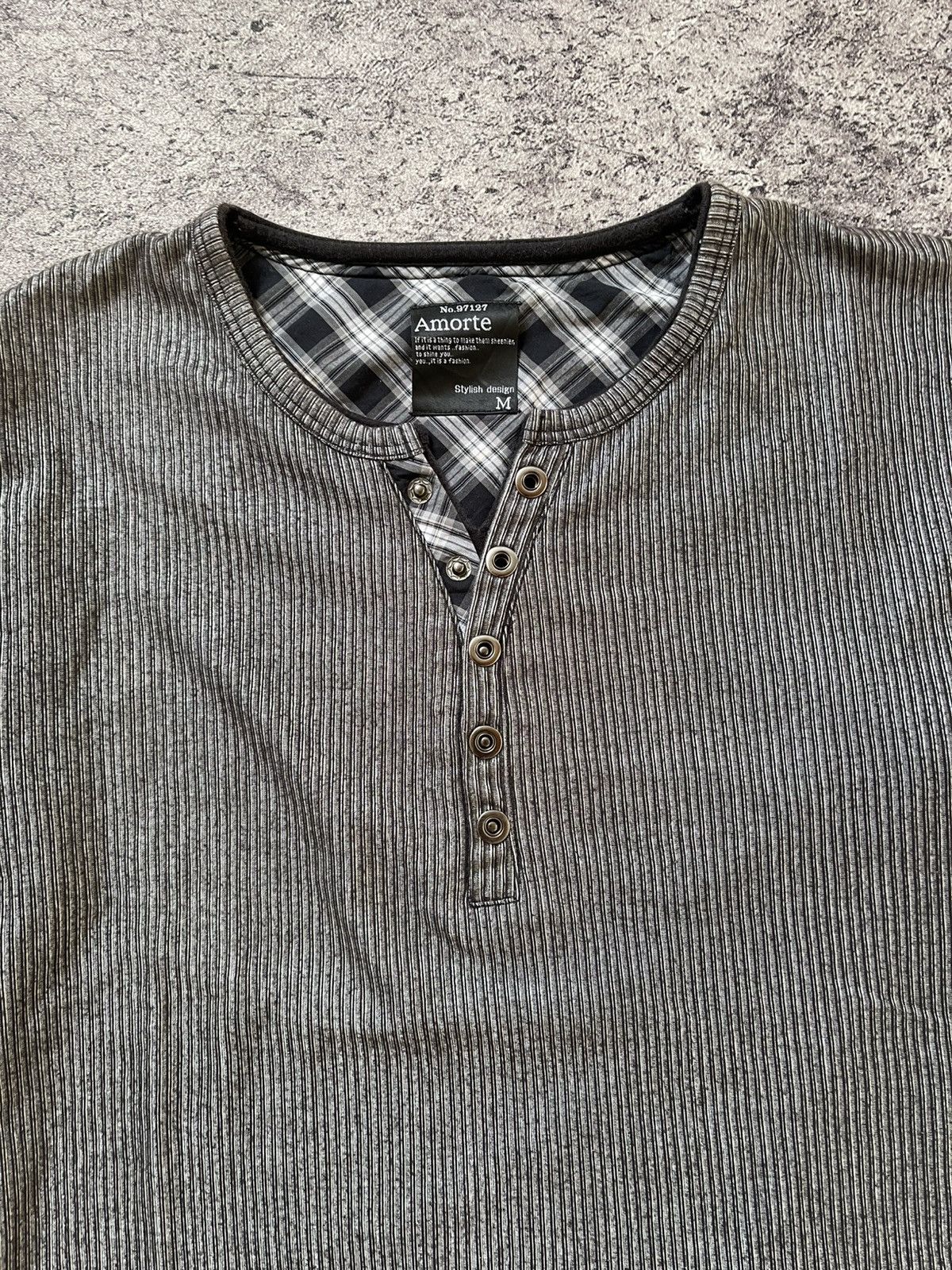 Japanese Brand Y2K Amorte Ifsixwasnine longsleeve Size US M / EU 48-50 / 2 - 3 Thumbnail