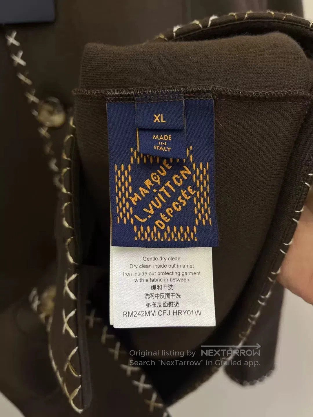 Louis Vuitton Louis Vuitton x Tyler Embroidered Woven Jacket. Size US XL / EU 56 / 4 - 3 Thumbnail