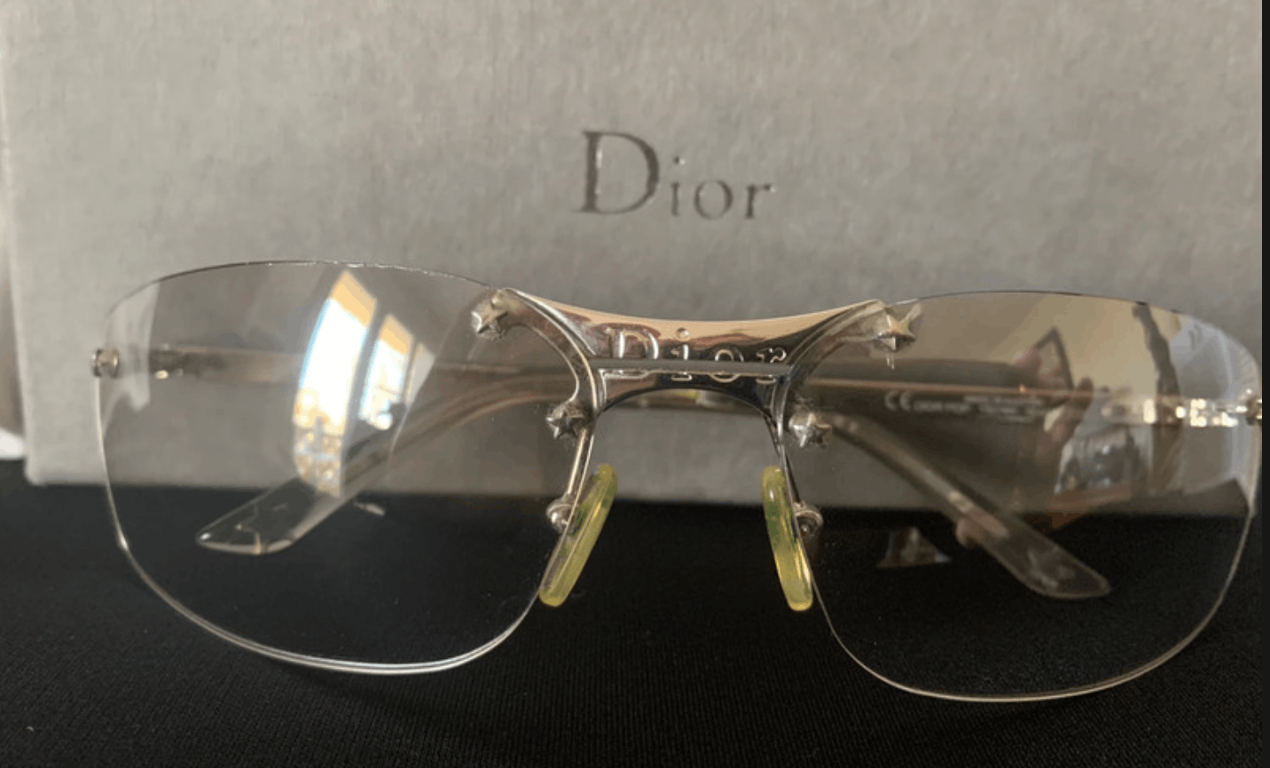 Dior Christian Dior Sunglasses Pop Shield Mask Vintage A0051 Size ONE SIZE - 3 Thumbnail