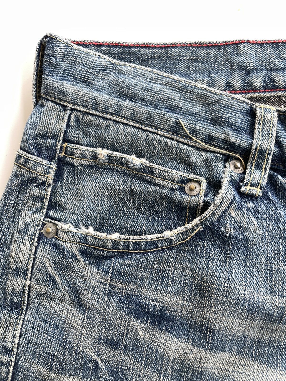 Paul Smith R.newbold H04z Patchwork Denim Size US 31 - 9 Thumbnail