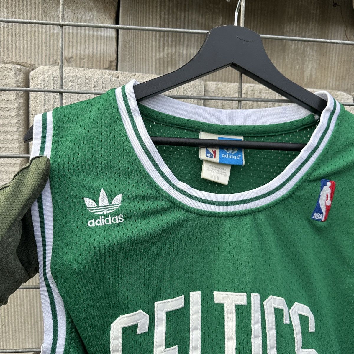 Adidas Vintage 80s Boston Celtics #33 Larry Bird NBA Jersey 1985 86 Size US M / EU 48-50 / 2 - 2 Thumbnail