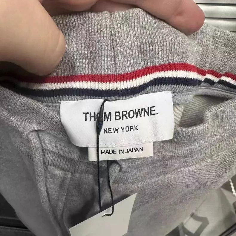Thom Browne Thom browne Size 1 Gray sweatpants 2504-Nextarrow Size US 28 / EU 44 - 2 Thumbnail