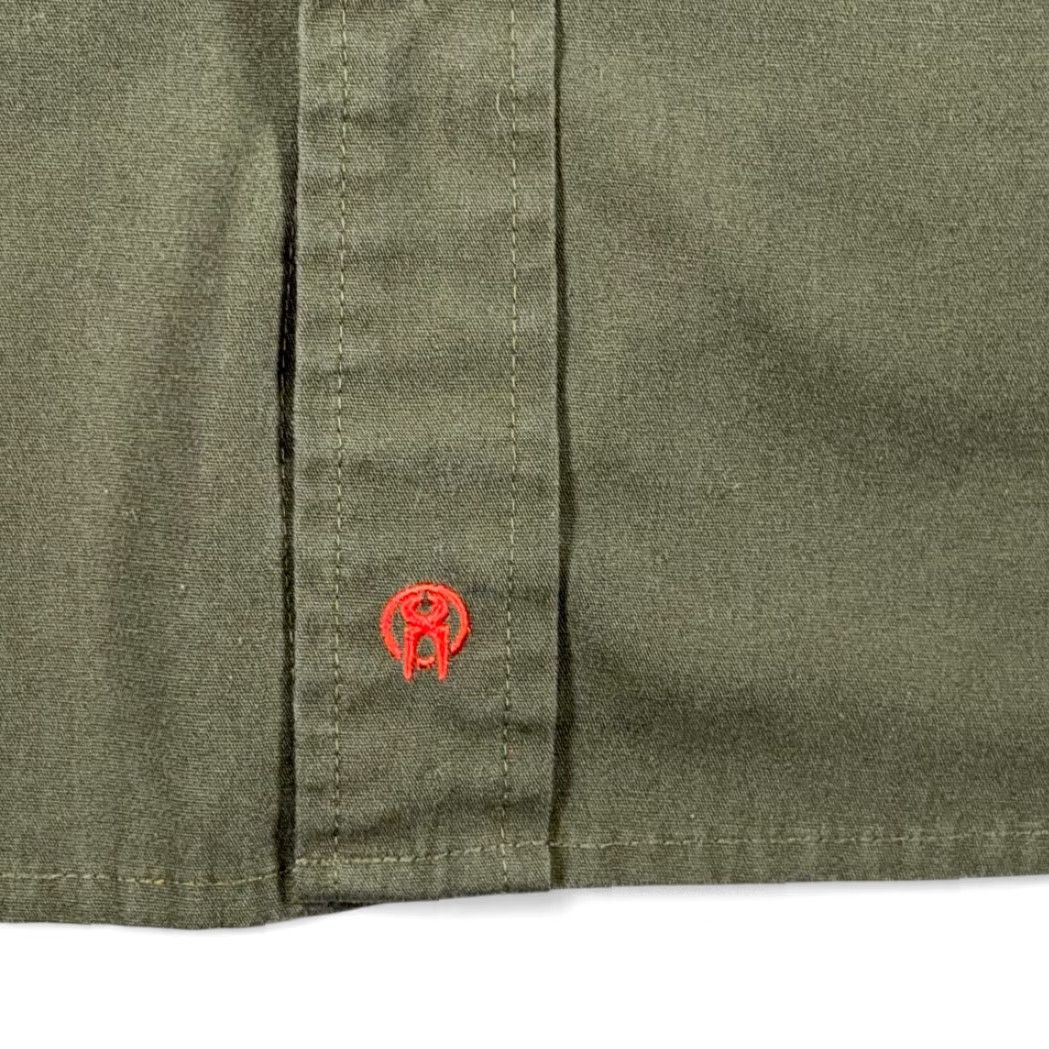 Vintage Jesse James Shirt Adult LARGE Green Industrial Workwear Shop Mechanic Button Up Size US L / EU 52-54 / 3 - 6 Thumbnail