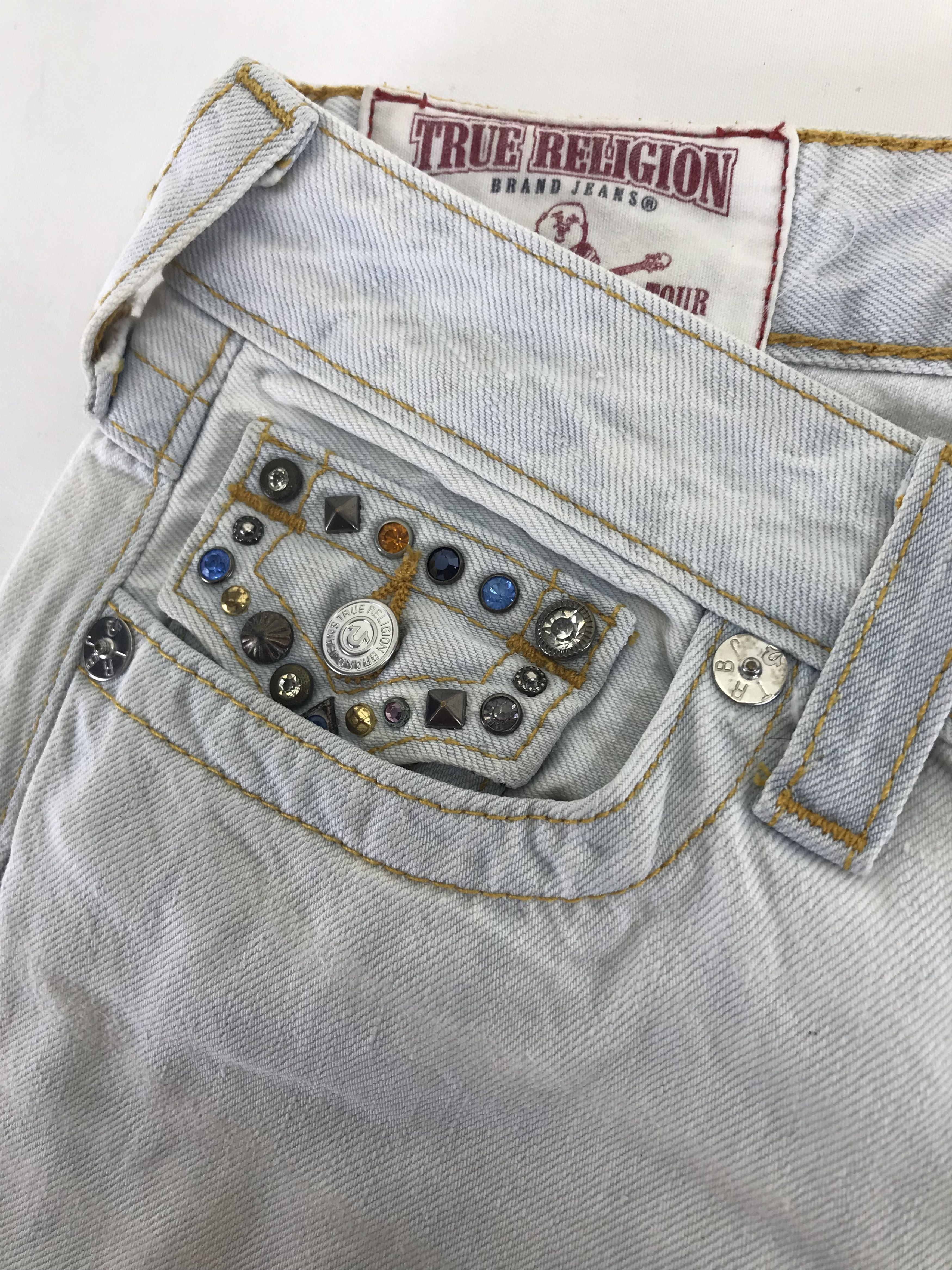 True Religion Vintage USA True Religion Straight Cut Jeans Size 26" / US 2 / IT 38 - 10 Thumbnail