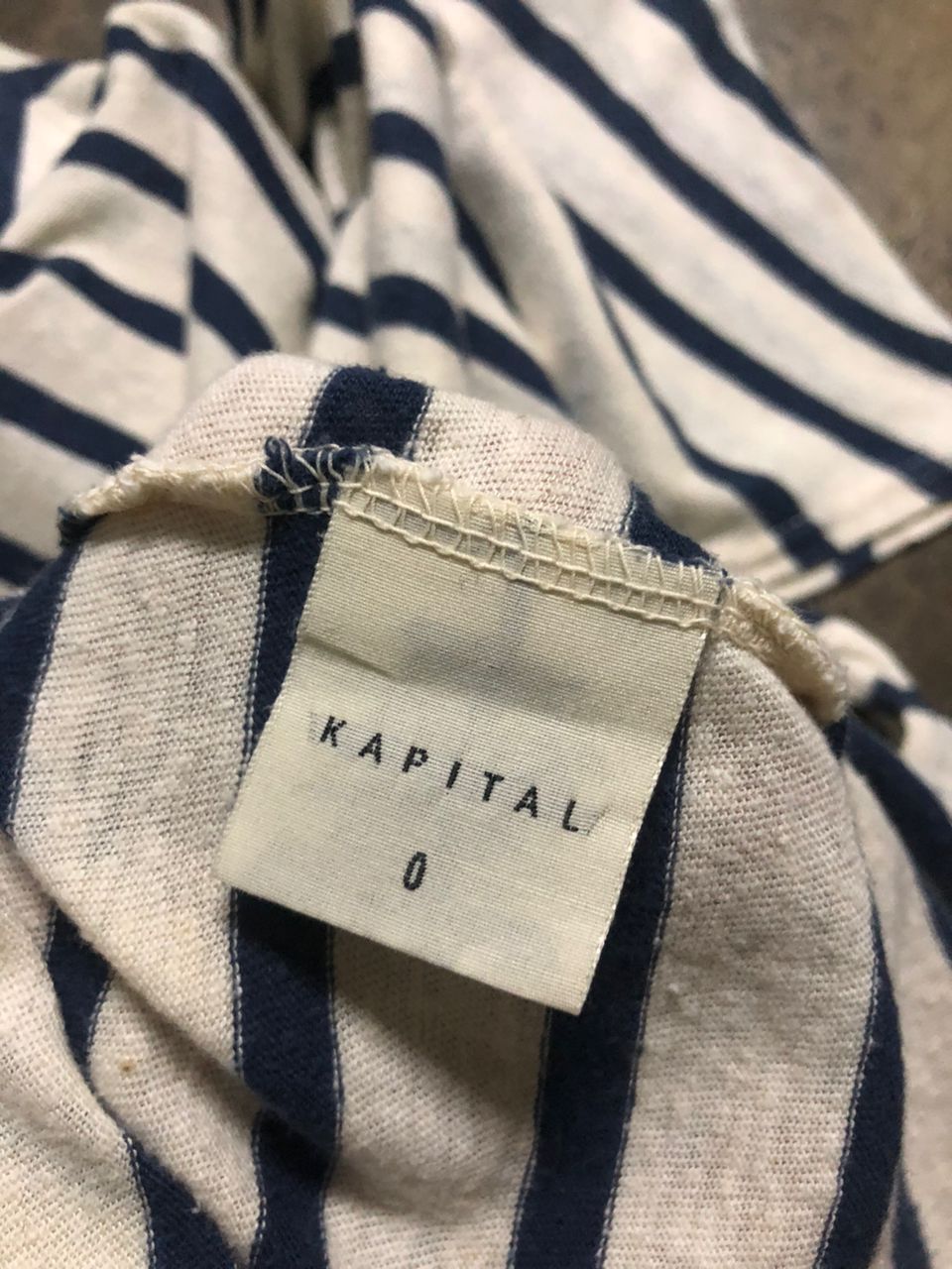 Kapital Kapital Stripes Sleeveless Cotton Rare Design Tee Saiz 0 Size S / US 4 / IT 40 - 13 Thumbnail