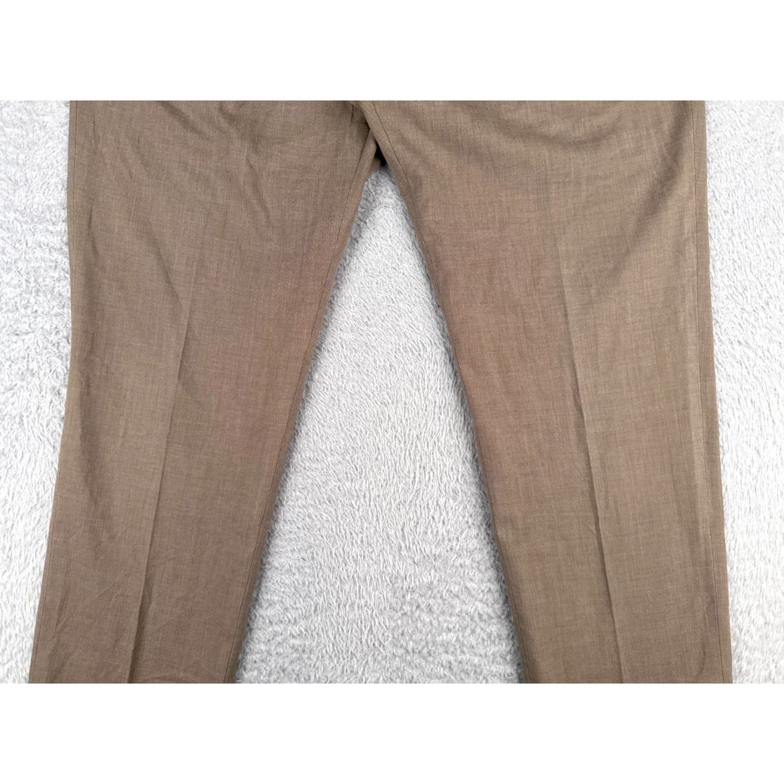 Ralph Lauren Lauren Ralph Lauren Pants Men 38 Beige Polyester Rayon Blend Pleated 38x30 Dress Pants Size US 38 / EU 54 - 3 Thumbnail
