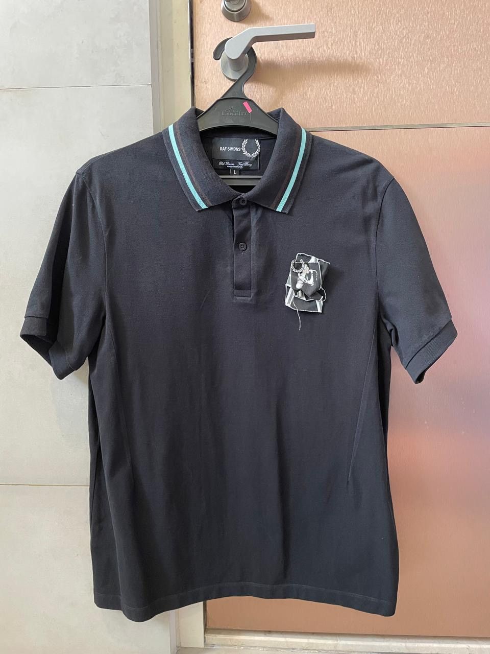 Raf Pin Tipped Polo Shirt from Raf Simons x Fred Perry