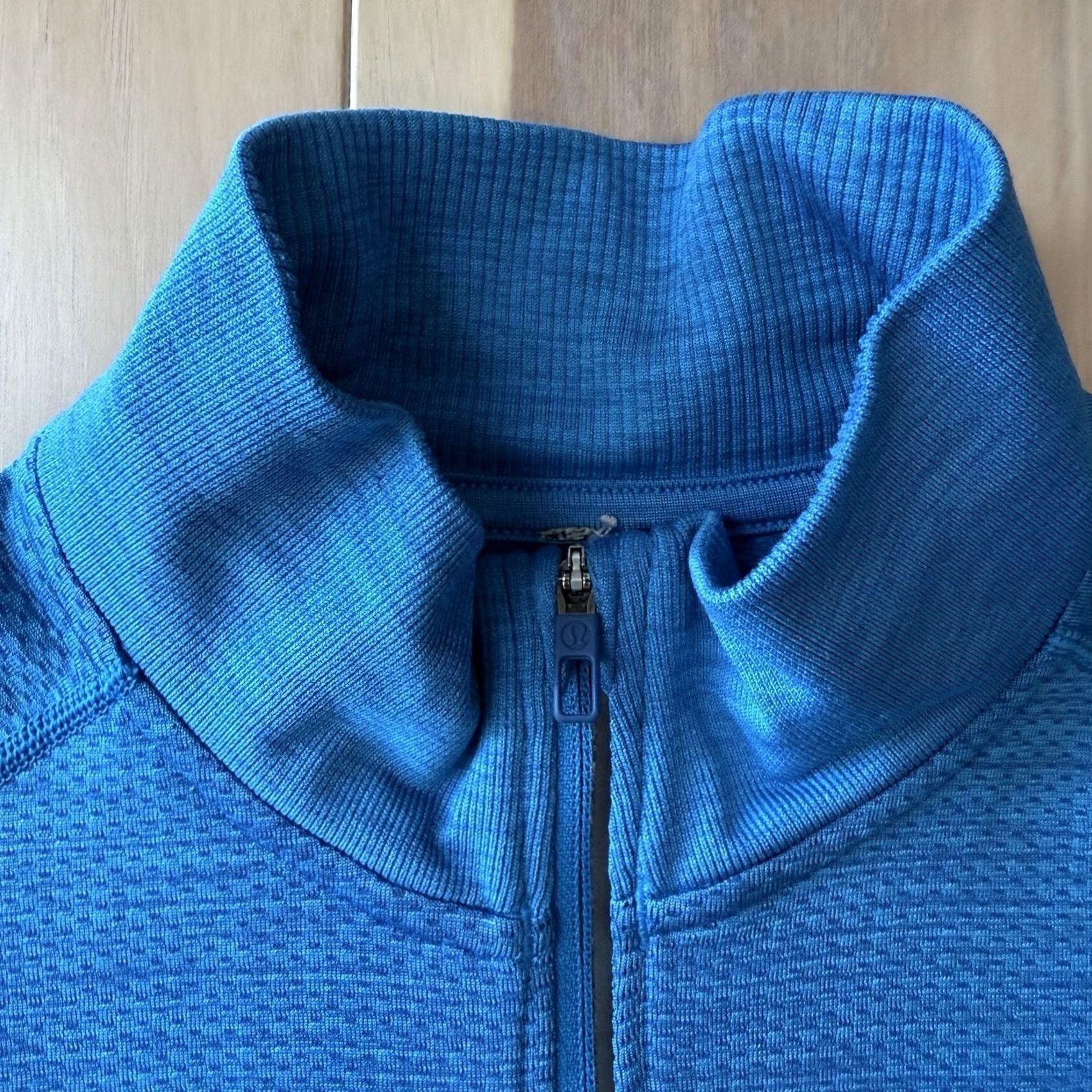 Lululemon Lululemon Metal Vent Tech 1/2 Zip Pullover Blue Workout Athleisure Utility M Size US M / EU 48-50 / 2 - 7 Thumbnail