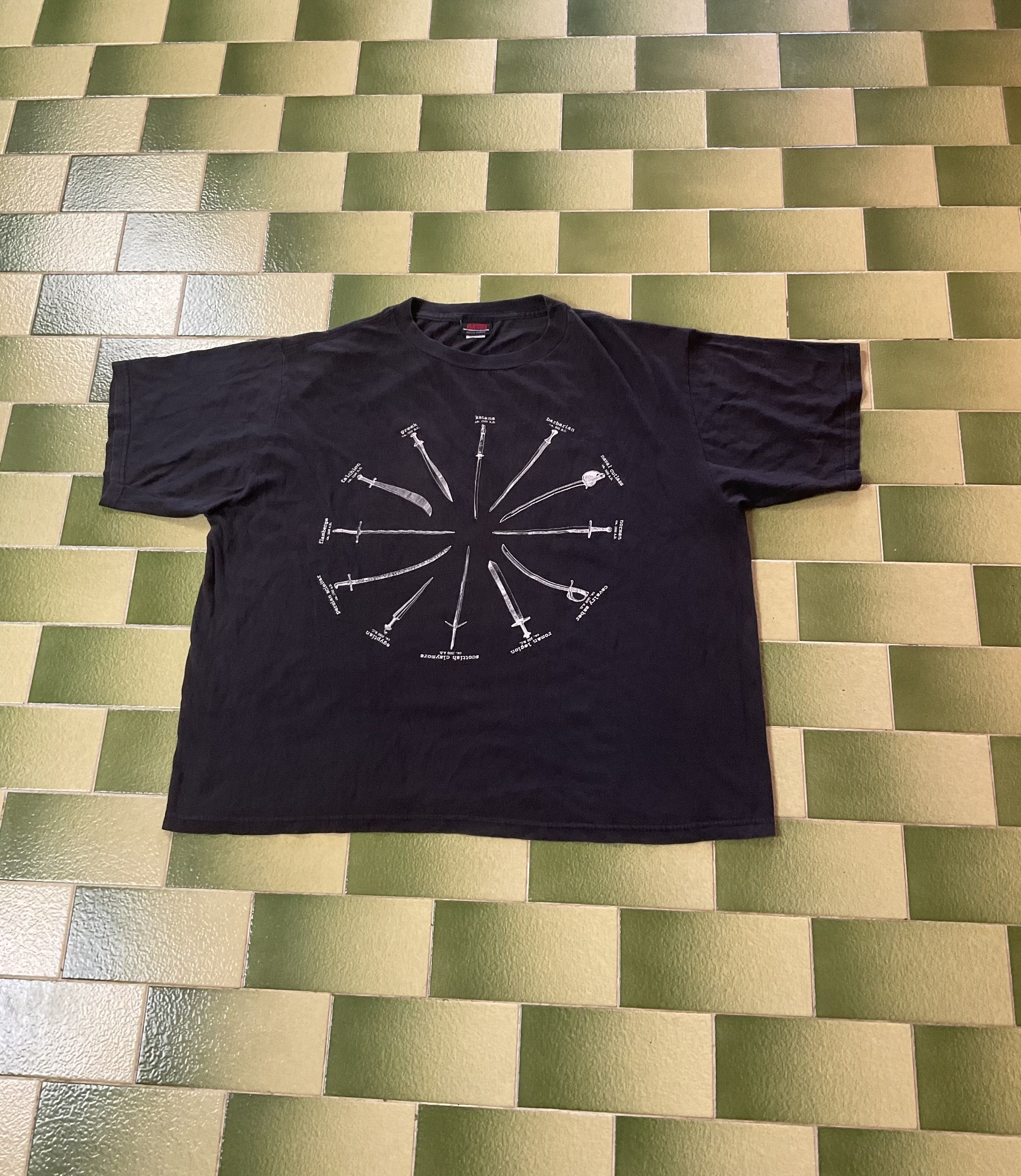 Vintage 1996 Highlander Swords Movie TV Promo T-Shirt