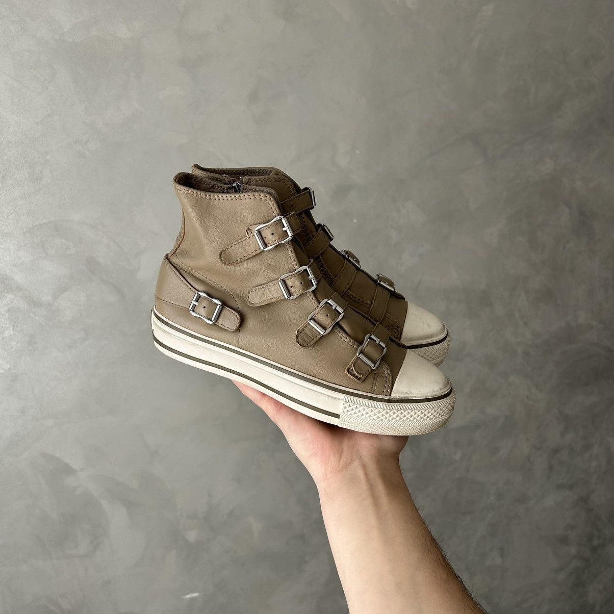 ASH Ash Leather Buckle Non Wedge Isabel Marant Bekett Style Size US 6 / IT 36 - 1 Thumbnail