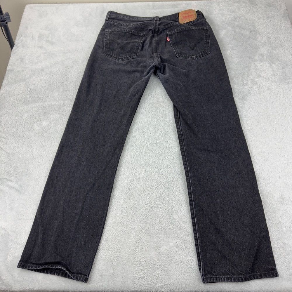 Levi's Levi’s 501 Dark Denim Straight Leg Jeans Men’s Size 36 x 34 Size US 36 / EU 52 - 1 Thumbnail