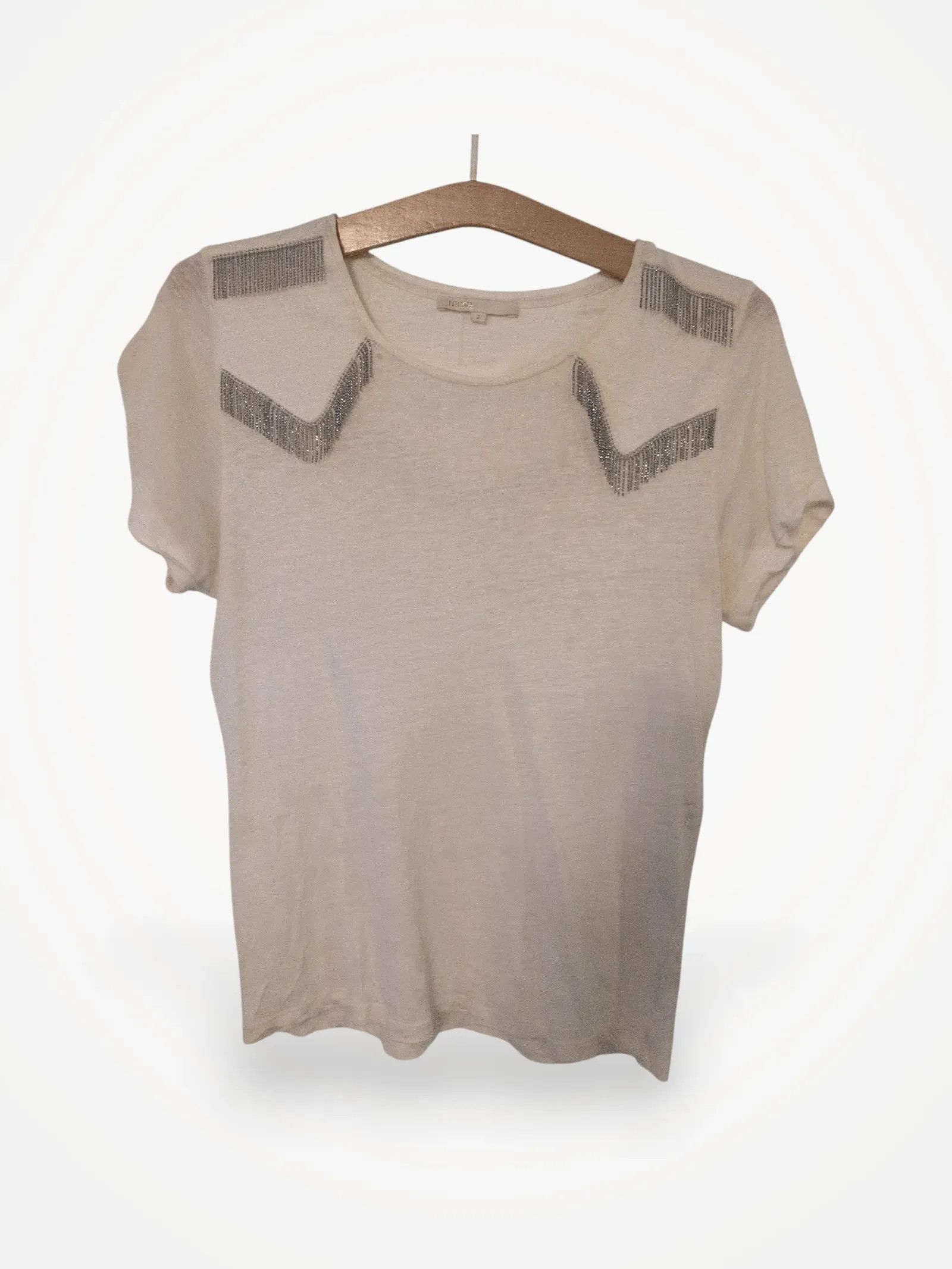 Maje Maje Short Sleeve T-shirt Size M / US 6-8 / IT 42-44 - 1 Thumbnail
