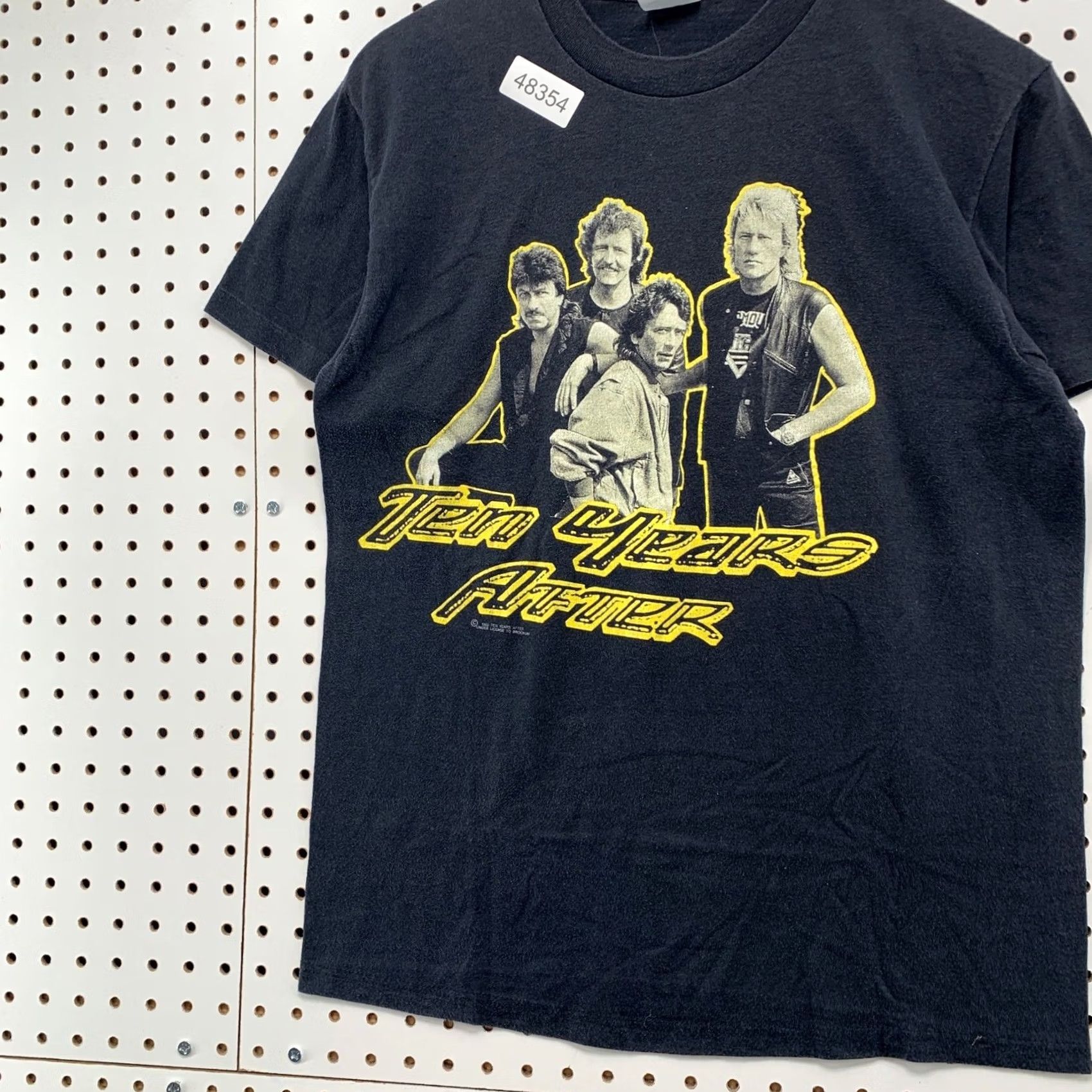 Ford VINTAGE Spring Ford Ten Years After Shirt Men M Black 1989 Tour Rock Band Size US M / EU 48-50 / 2 - 3 Thumbnail