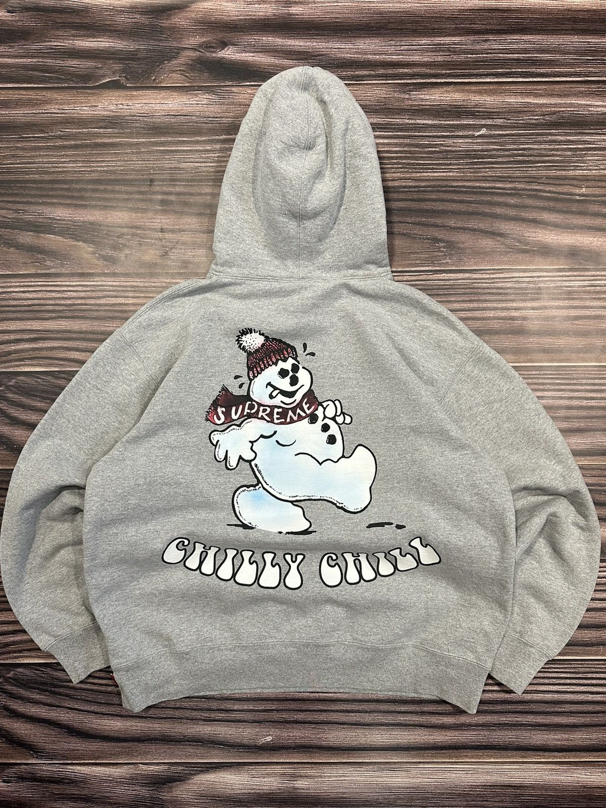 Supreme × Vintage Vintage Hoodie Supreme snowman Streetwear Size US L / EU 52-54 / 3 - 1 Thumbnail