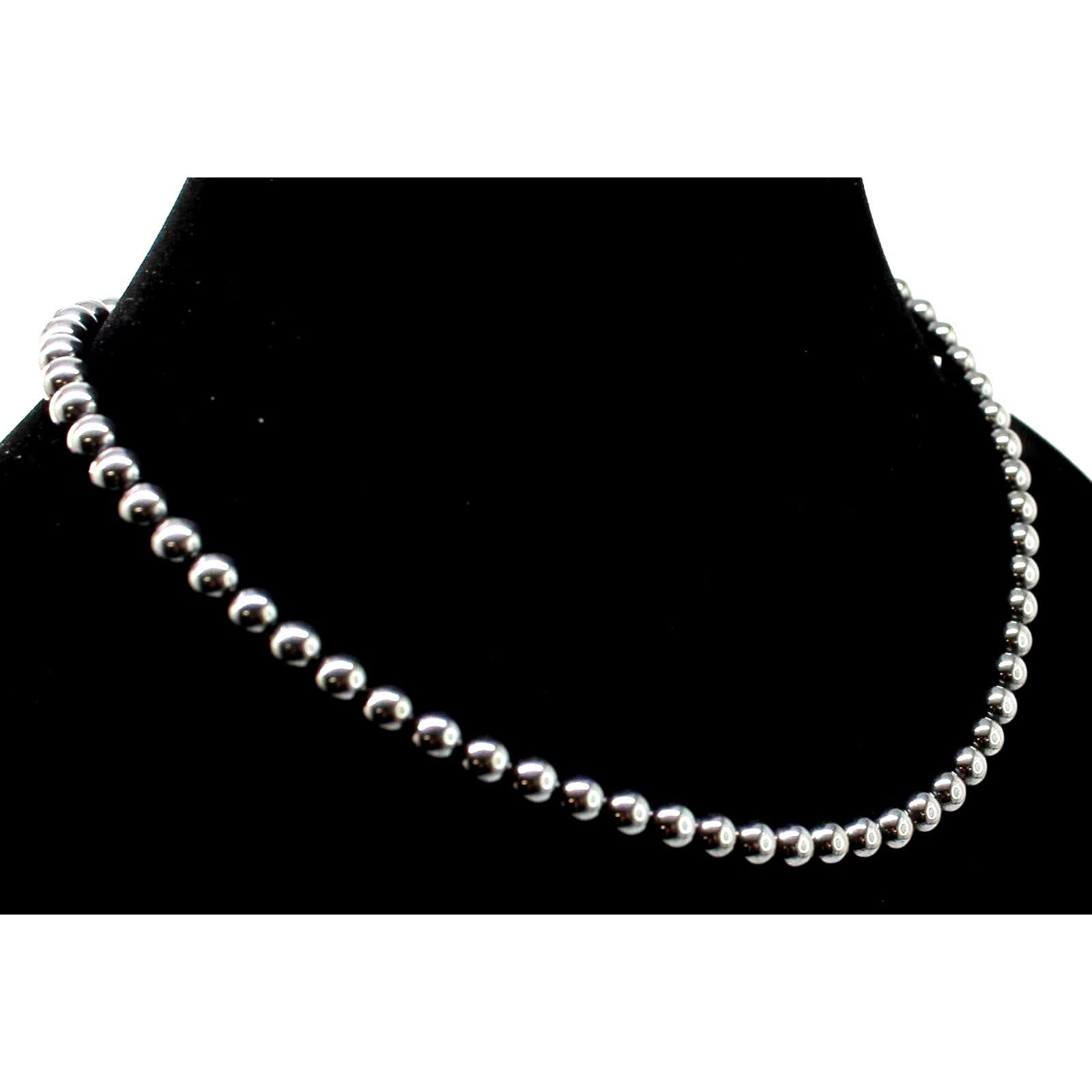 Other Classic Black Hematite Necklace • Vintage • Natural Beads Size ONE SIZE - 1 Thumbnail