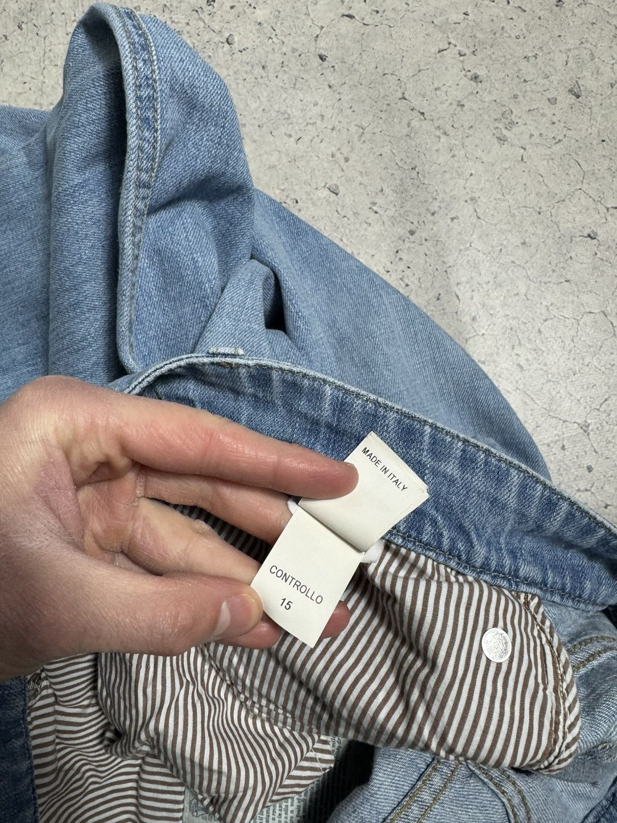 Brunello Cucinelli Brunello Cucinelli Luxury Denim Jeans Light Blue Size 48 Size US 32 / EU 48 - 11 Thumbnail