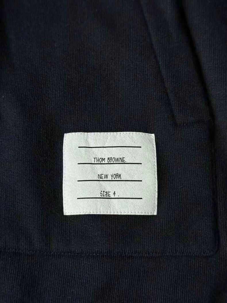 Thom Browne Thom Browne size4 A striped zip hoodie on the back Size US XL / EU 56 / 4 - 4 Thumbnail
