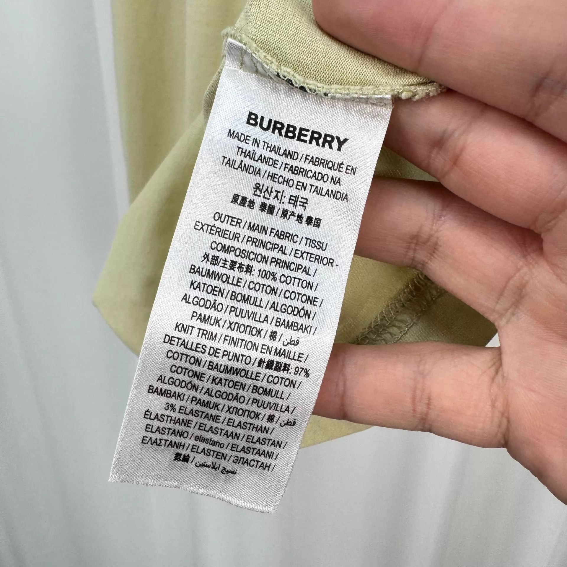 Burberry Burberry Printed Logo Short Sleeve Tee M 99 New Size M / US 6-8 / IT 42-44 - 6 Thumbnail