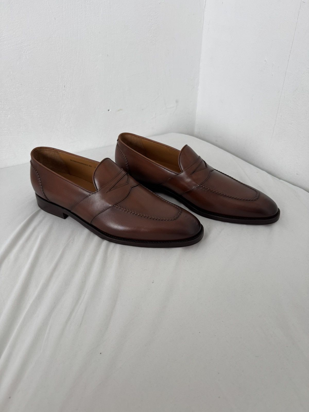 Ralph Lauren Purple Label Ralph Lauren Purple Label Meegan calfskin penny loafers Size US 10 / EU 43 - 2 Thumbnail