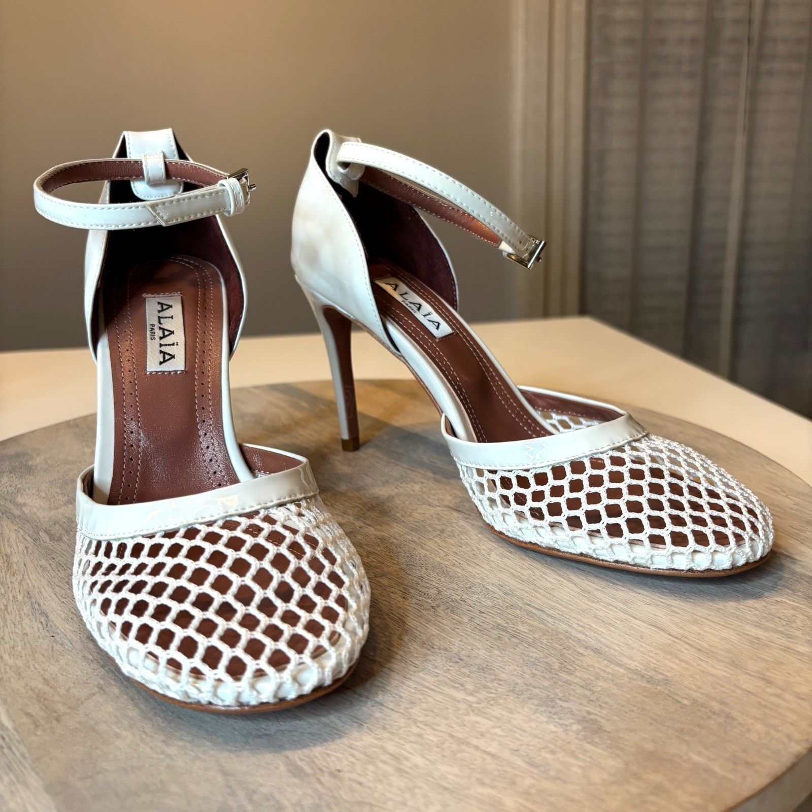 Alaia NEW Alaïa Ankle Strap Heels Pumps Italy EU 36 US Size 5.5 Size US 5.5 / IT 35.5 - 1 Thumbnail