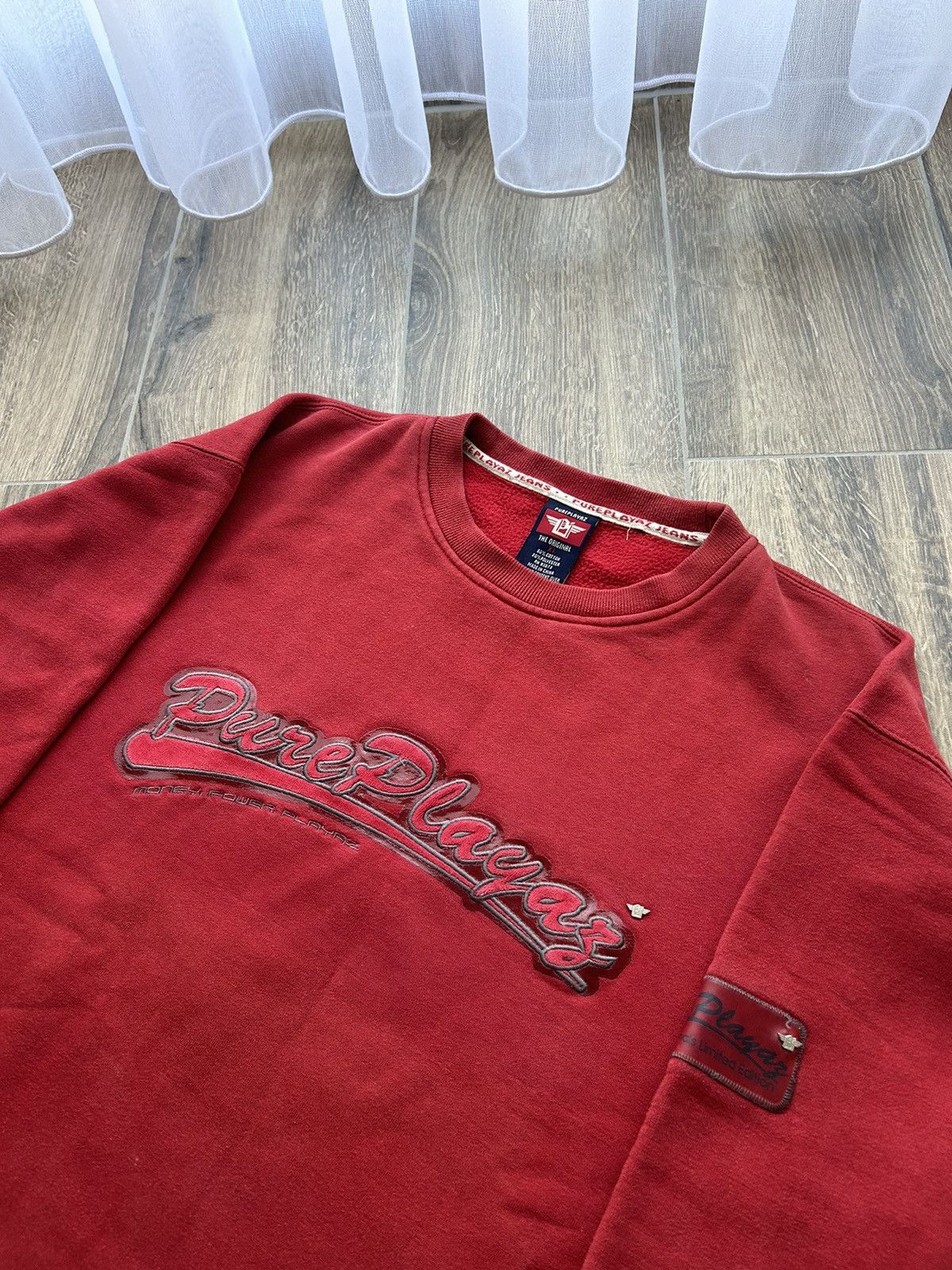 Rap Tees × Vintage Vintage Y2k Big logo PurePlayaz rap oversized sweatshirt 90s Size US XL / EU 56 / 4 - 2 Thumbnail