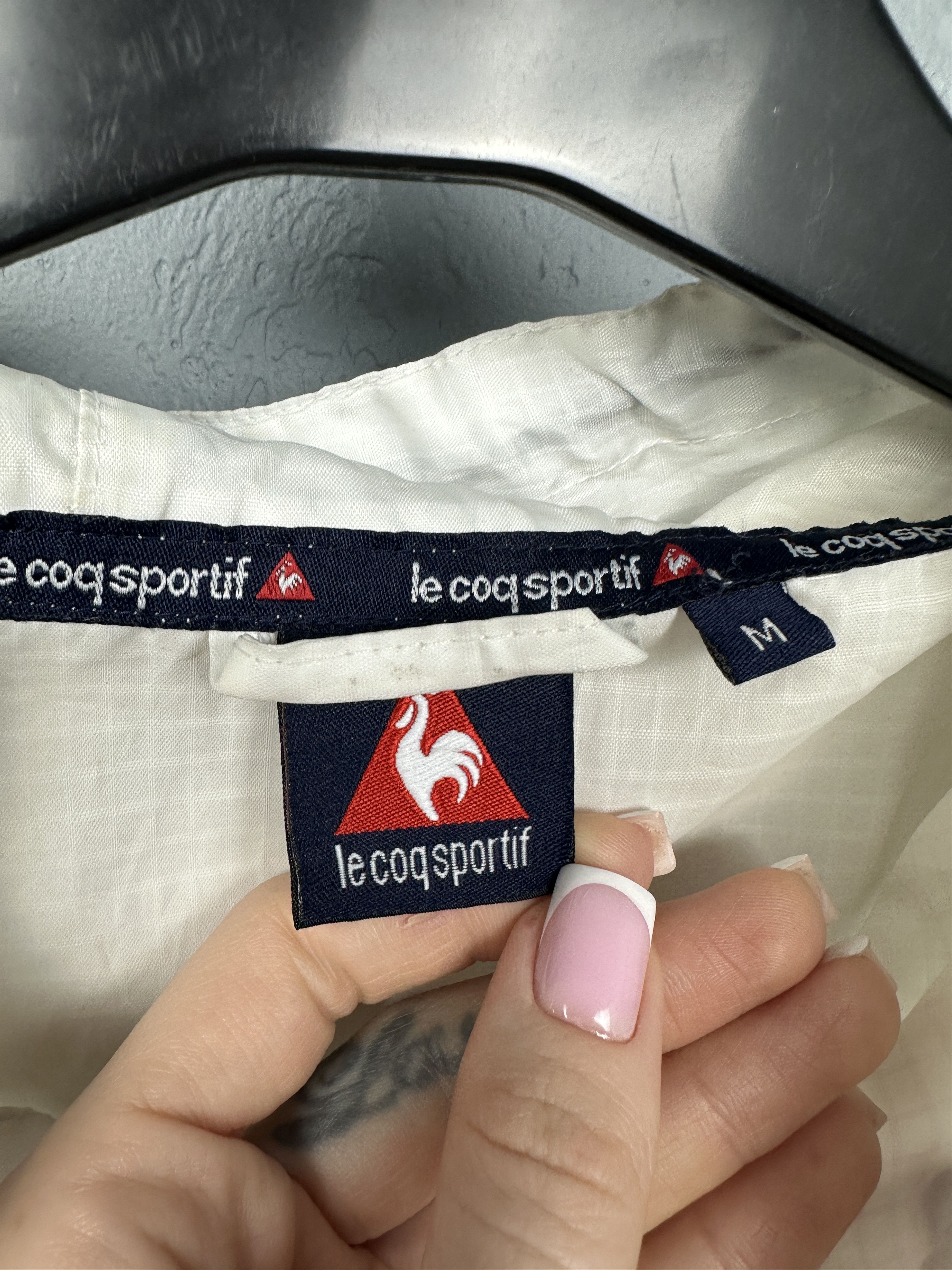 Le Coq Sportif Le Coq Sportif 90s Vintage Mens Nylon Jacket Size US M / EU 48-50 / 2 - 5 Thumbnail