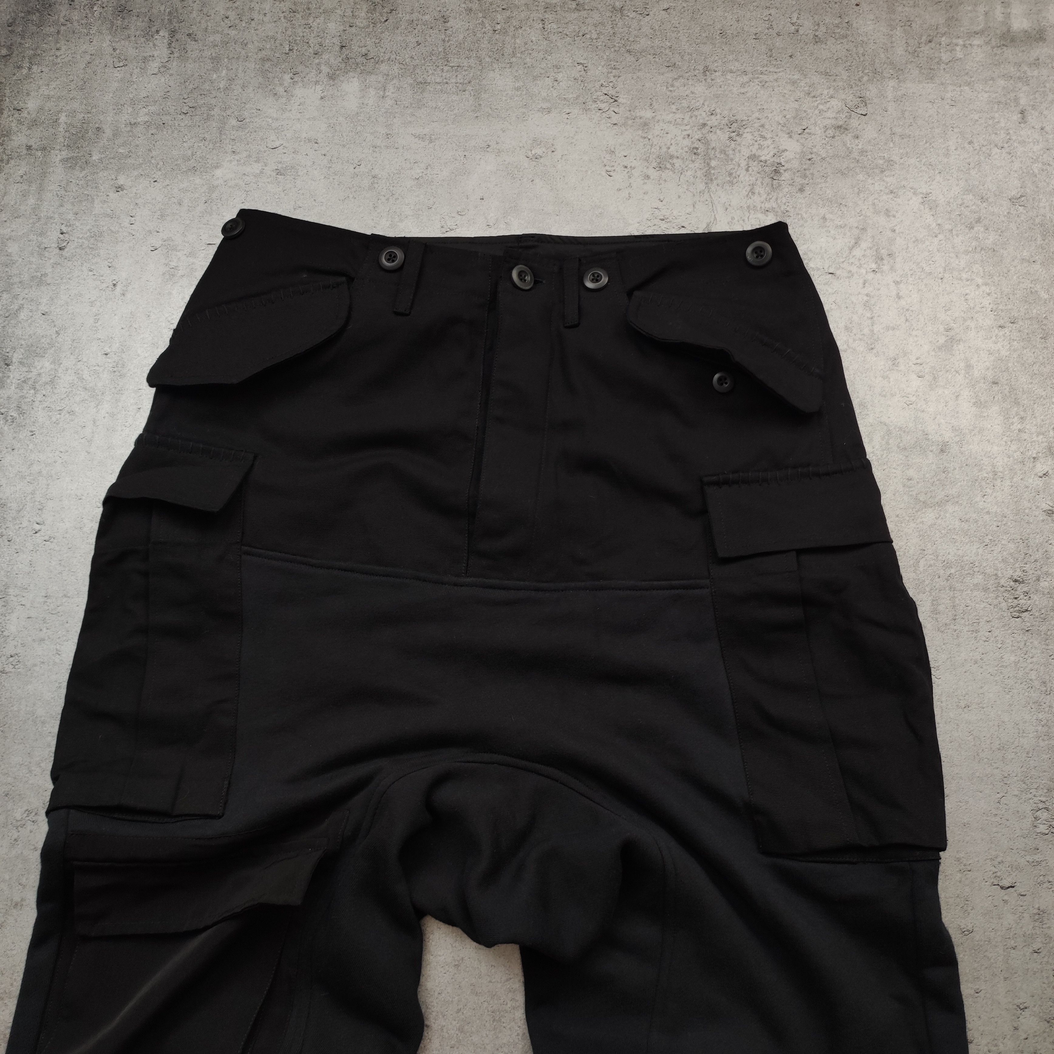 Other Space Available Studio Recyling Cargo Pocket Black Joggers Size US 32 / EU 48 - 3 Thumbnail